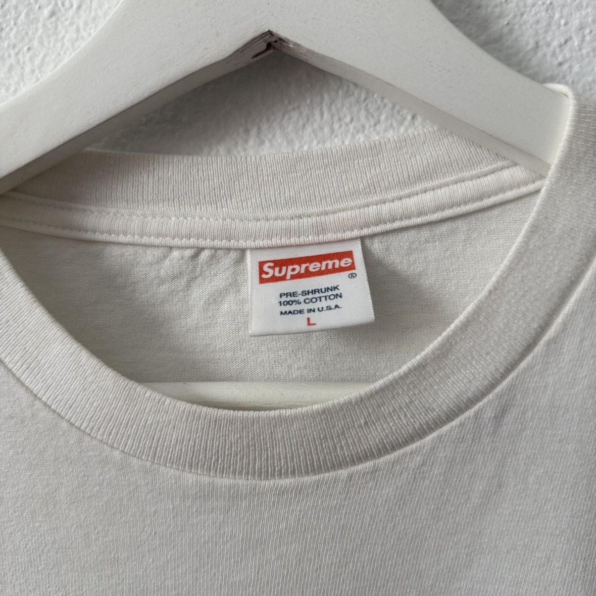 Supreme Supreme Men's White T-shirt Size US L / EU 52-54 / 3 - 4 Thumbnail