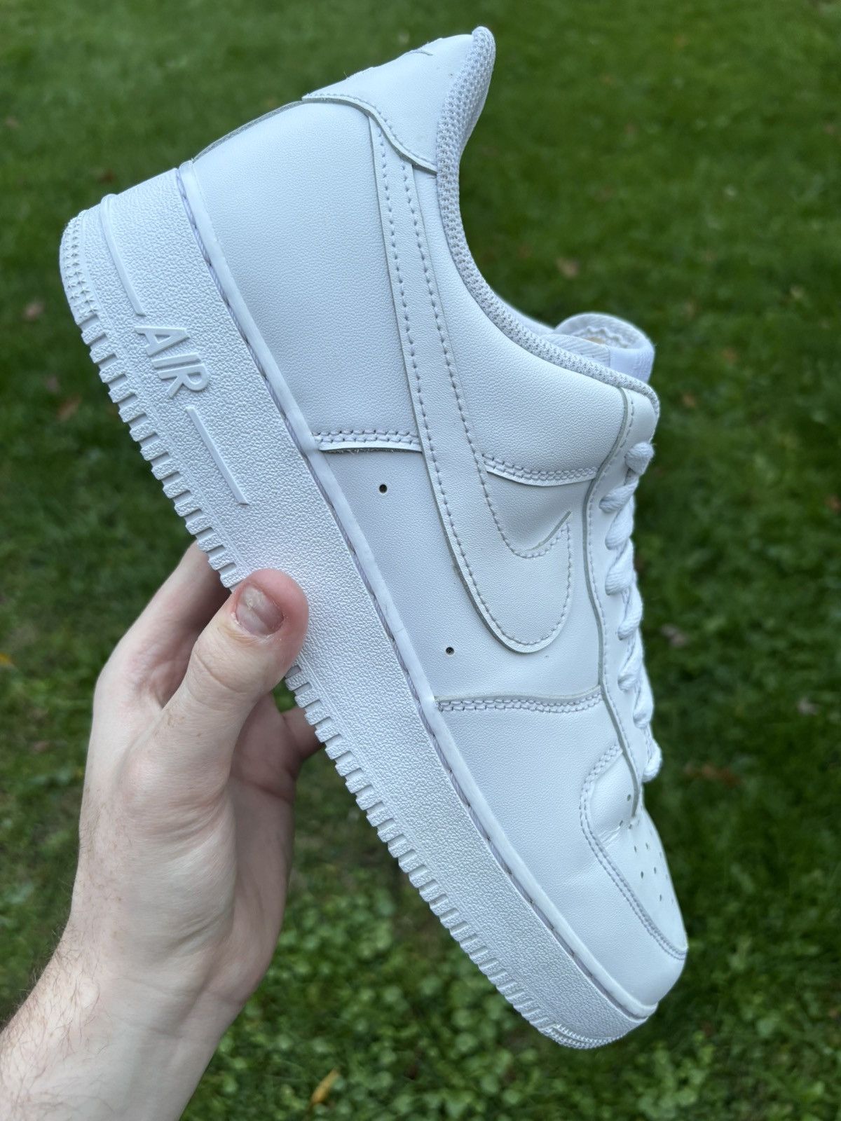 Nike Air Force 1 '07 Low Triple White Size 12