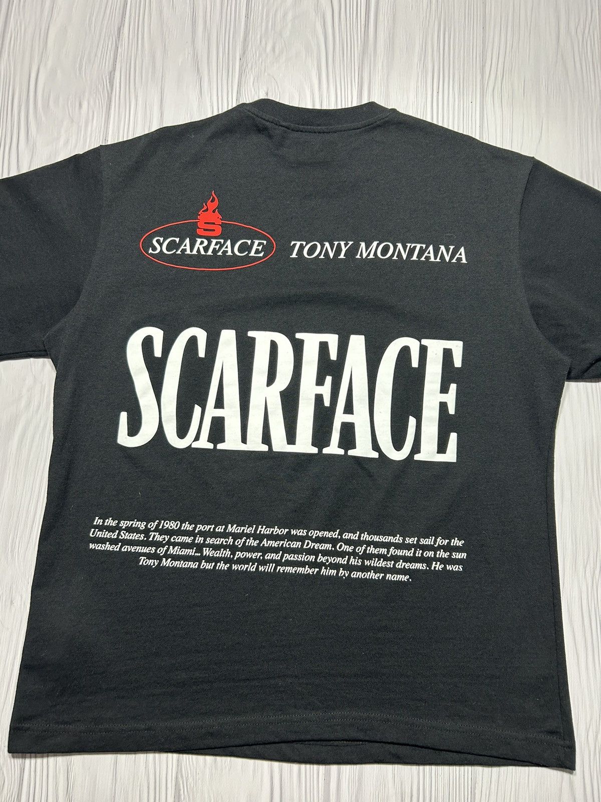 Vintage Scarface Tony Montana Big Logo T-Shirt Size US M / EU 48-50 / 2 - 8 Thumbnail