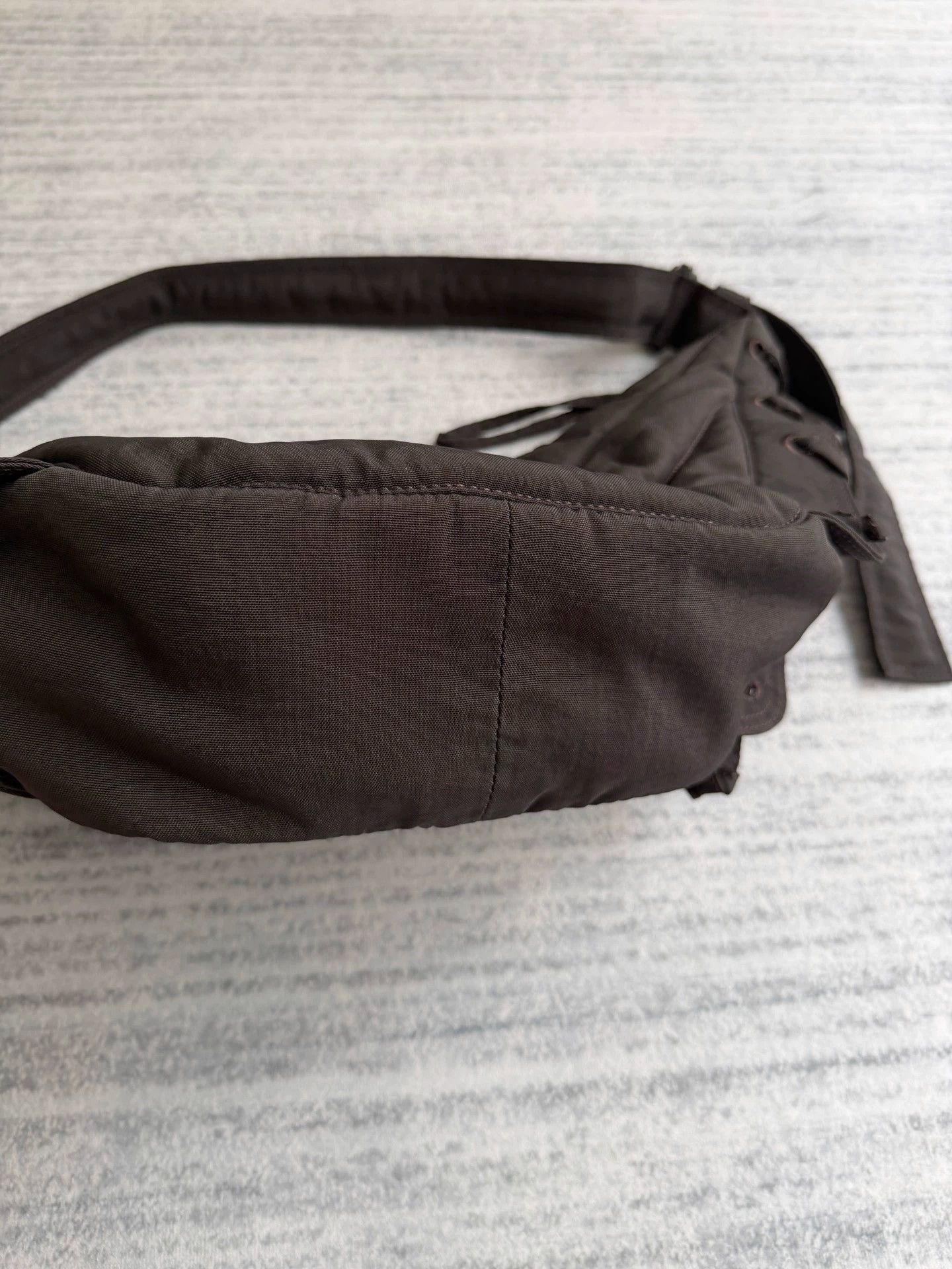 Lemaire Lemaire Soft Game Dark Chocolate S Canvas Crossbody New Size ONE SIZE - 3 Thumbnail