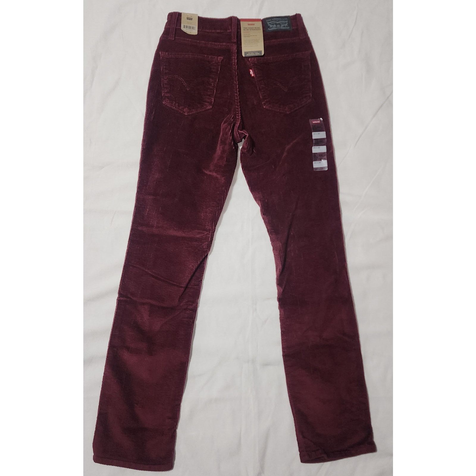 Levi's Levi's 724 high rise slim straight pants 26x30 woman's Size 26" / US 2 / IT 38 - 2 Thumbnail