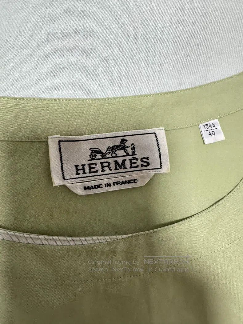 Hermes Hermes size 40 Jacket shirt Size US L / EU 52-54 / 3 - 7 Thumbnail