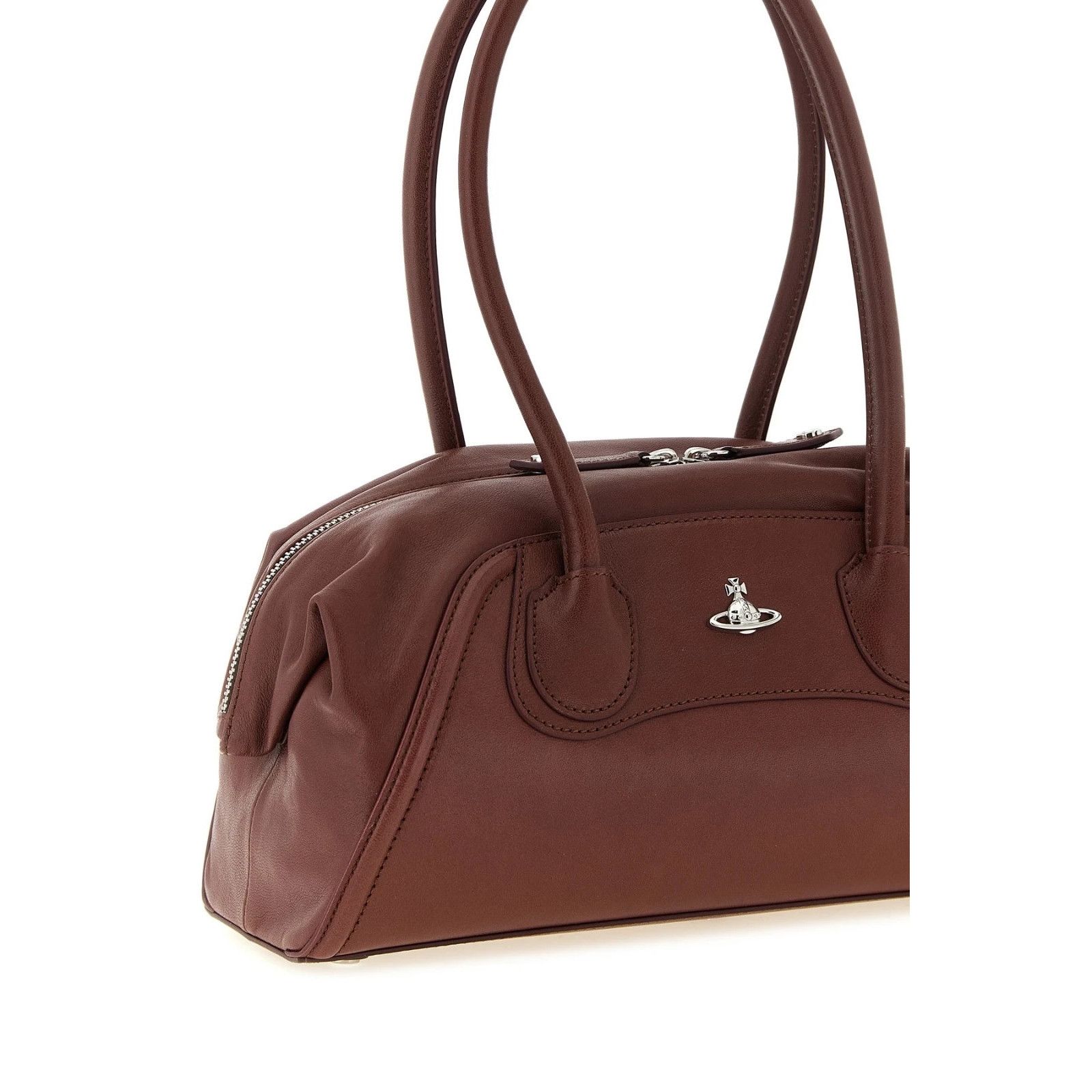 Vivienne Westwood VIVIENNE WESTWOOD Shirley Small Brown Shoulder Bag New & Aut Size ONE SIZE - 3 Thumbnail