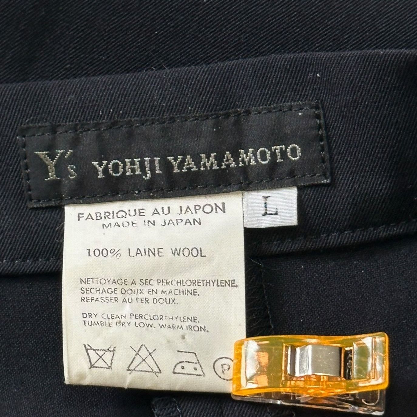 Y's Vintage 90s, Y’s Yohji Yamamoto Dark Navy wool midi skirt, S Size 28" / US 6 / IT 42 - 4 Thumbnail