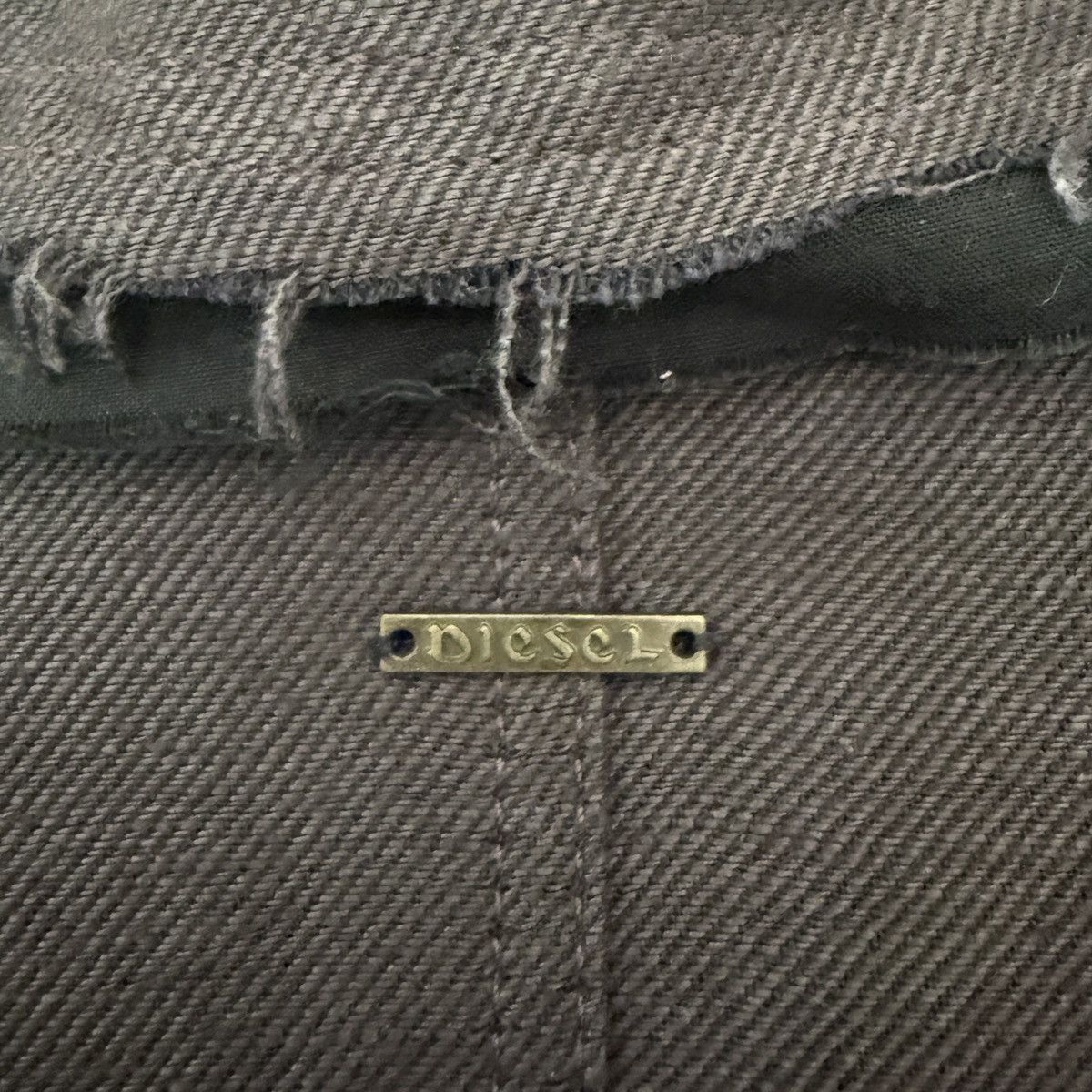 Diesel Diesel Archival 2006 Deconstructed Linen Wool Blend Jacket Size M / US 6-8 / IT 42-44 - 9 Thumbnail