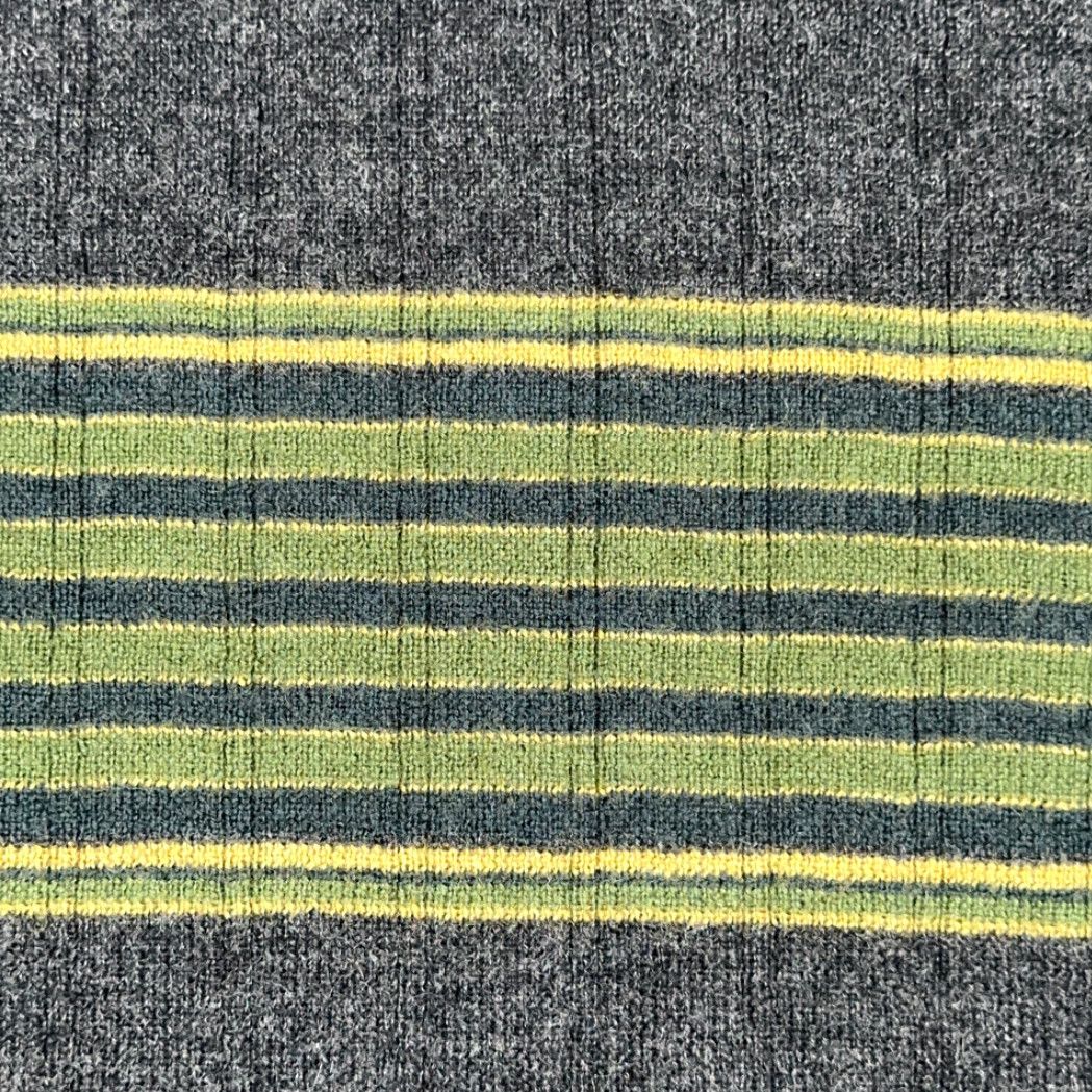 Banana Republic VINTAGE Banana Republic Sweater Womens XL Black Green Wool Turtleneck Y2K Size XL / US 12-14 / IT 48-50 - 4 Thumbnail