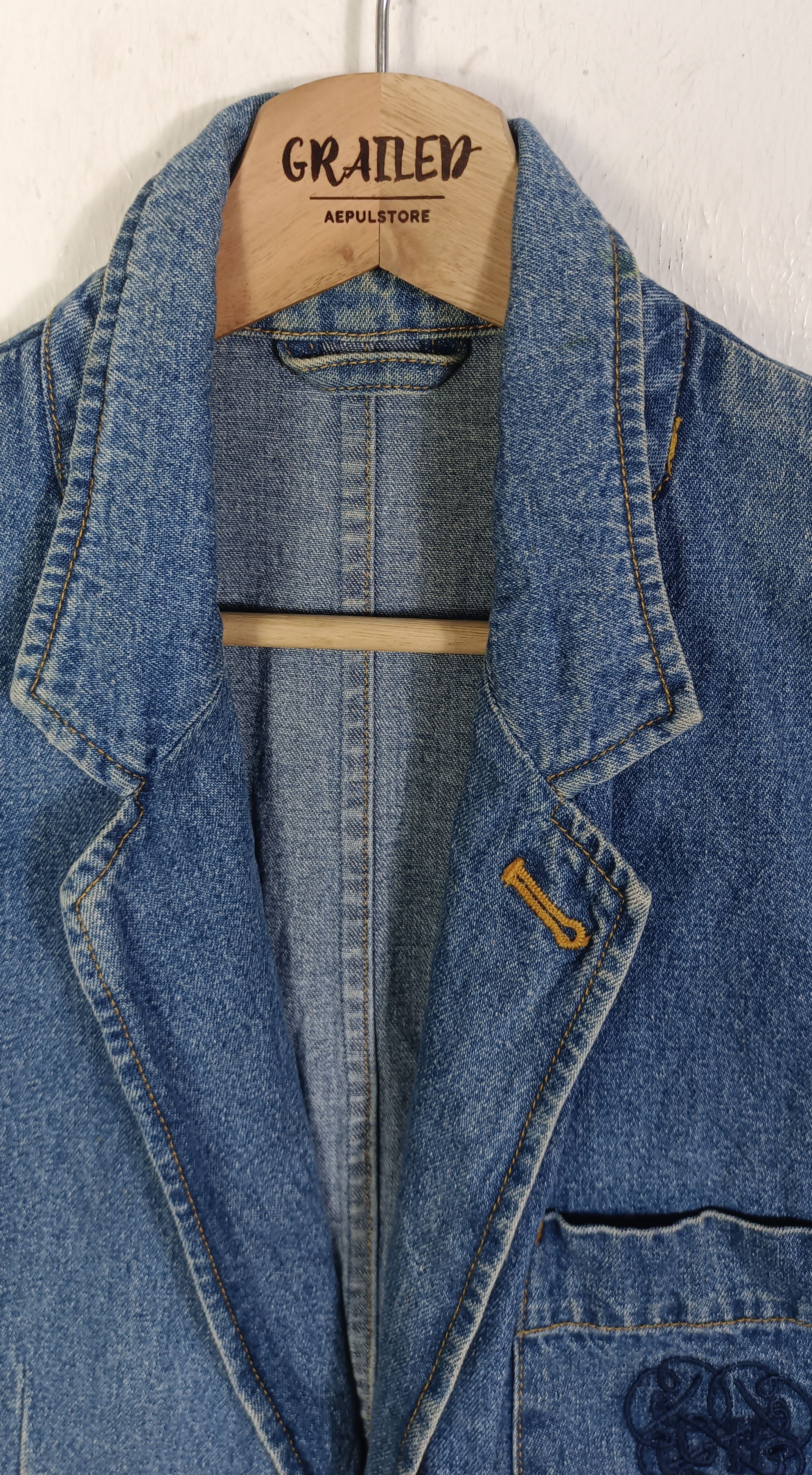 Calvin Klein Vintage Calvin Klein Sport Denim Jacket Size US M / EU 48-50 / 2 - 9 Thumbnail