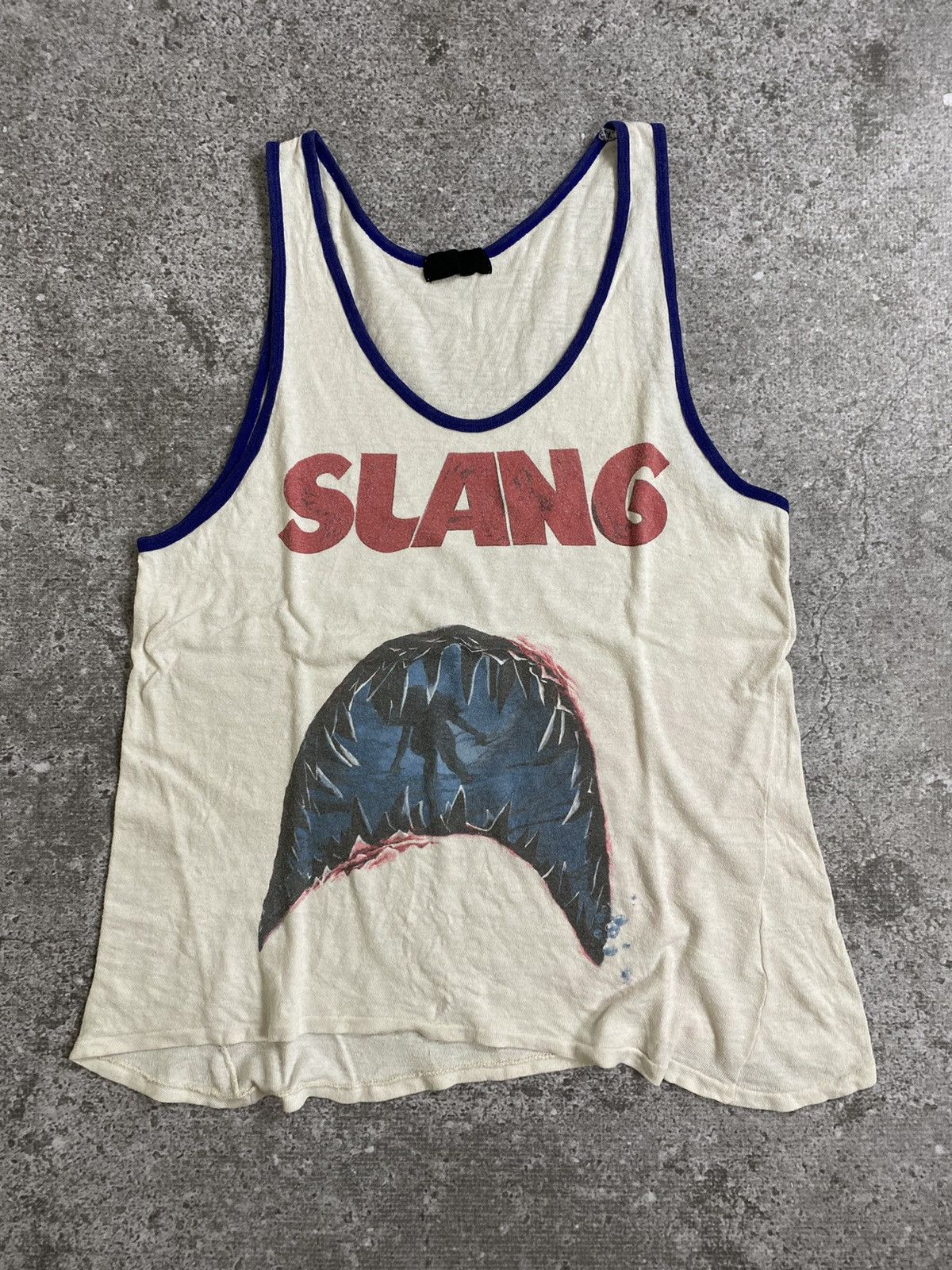 Hysteric Glamour RNA Slang Jaws Tanktop Size US M / EU 48-50 / 2 - 1 Thumbnail
