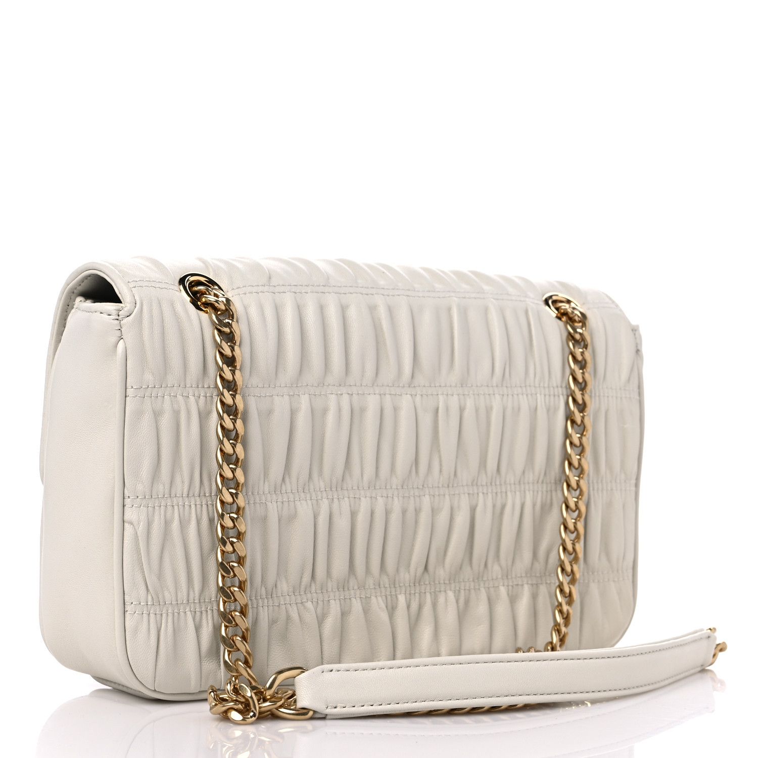 Prada o1la1rc1a0724 Size: OS / Gaufre Bag in White Size ONE SIZE - 2 Thumbnail