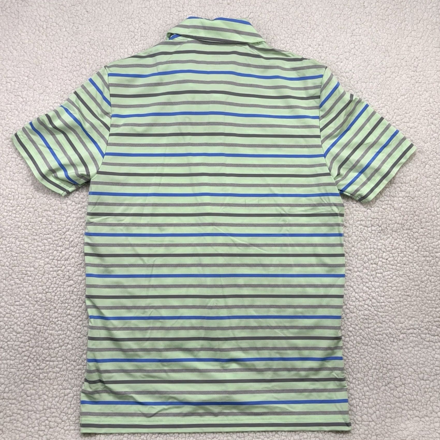 Adidas Adidas Golf Polo Shirt Performance Polo Men's M Multicolor Stripe Short Sleeve Size US M / EU 48-50 / 2 - 5 Thumbnail