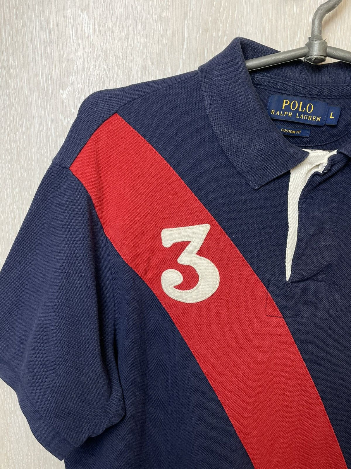 Polo Ralph Lauren Polo Ralph Lauren Polo Rugby Crest 3 Applique 1967 Size US L / EU 52-54 / 3 - 3 Thumbnail