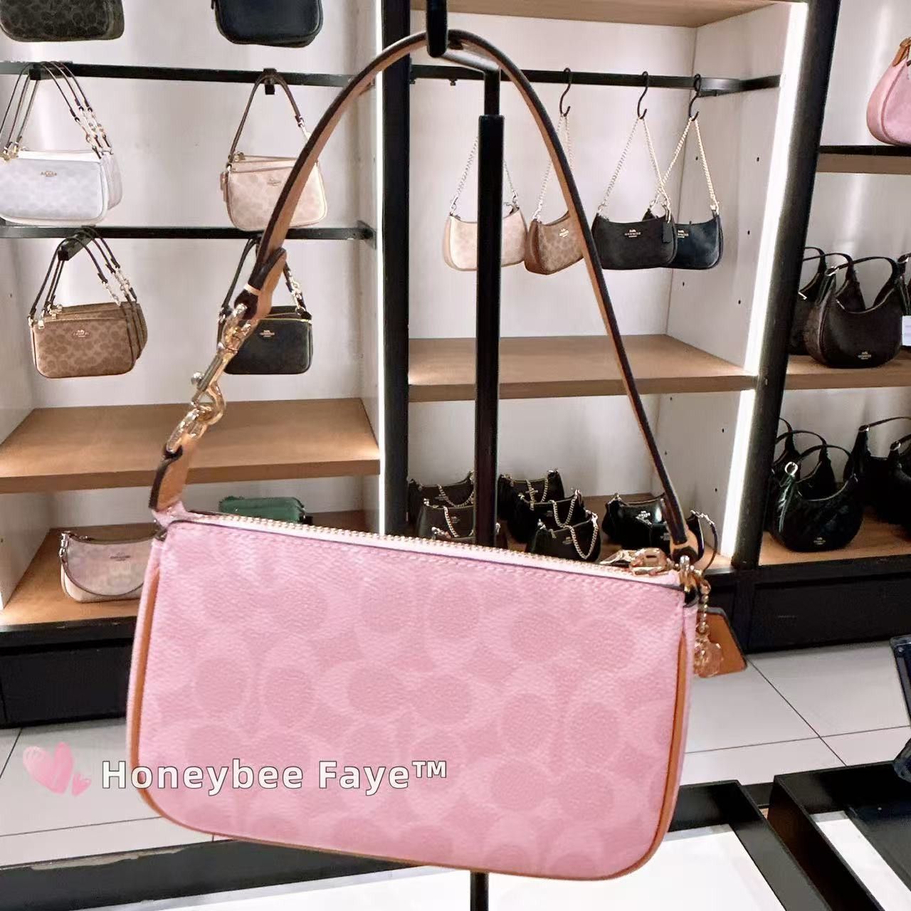 Coach Nolita 19 In Signature Canvas With Charms CDW31 Size ONE SIZE - 3 Thumbnail