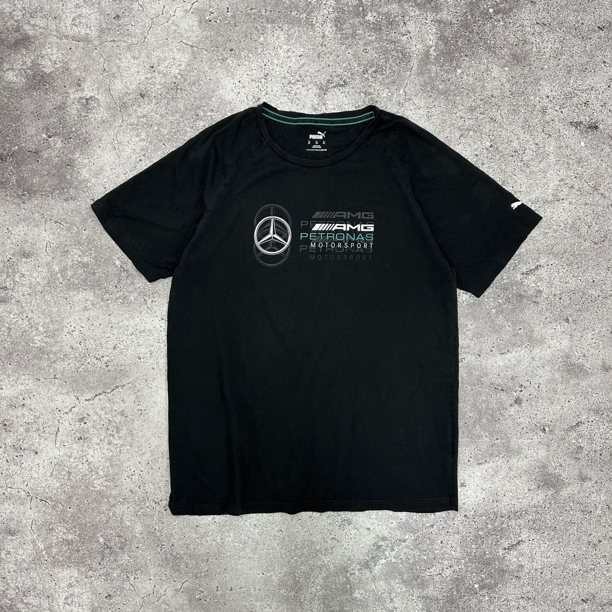 Mercedes-Benz × Puma Puma Mercedes Benz AMG Petronas Formula 1 racing tee y2k og Size US XL / EU 56 / 4 - 1 Thumbnail