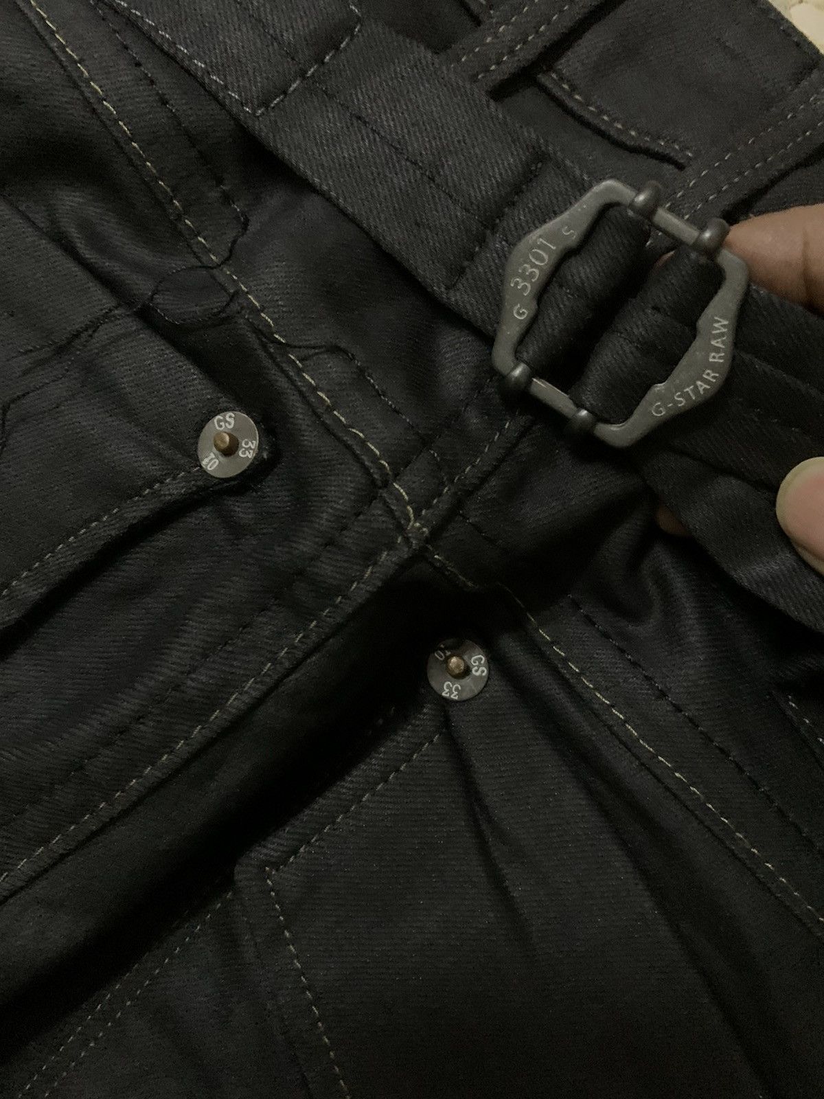 G-Star G star Raw Waxed Buckle Back Denim Size 30" / US 8 / IT 44 - 8 Thumbnail