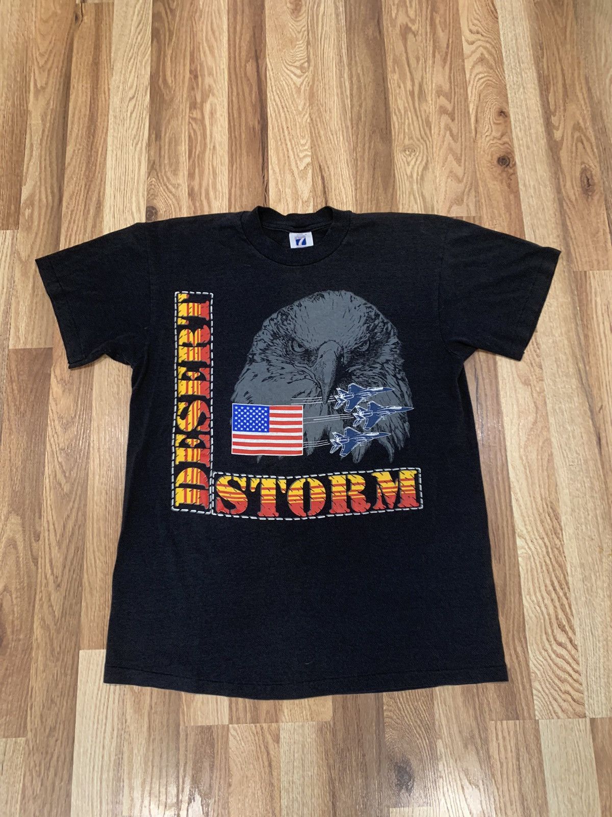 Logo 7 × Vintage Vintage Operation Desert Storm Logo 7 tee Size US M / EU 48-50 / 2 - 1 Thumbnail