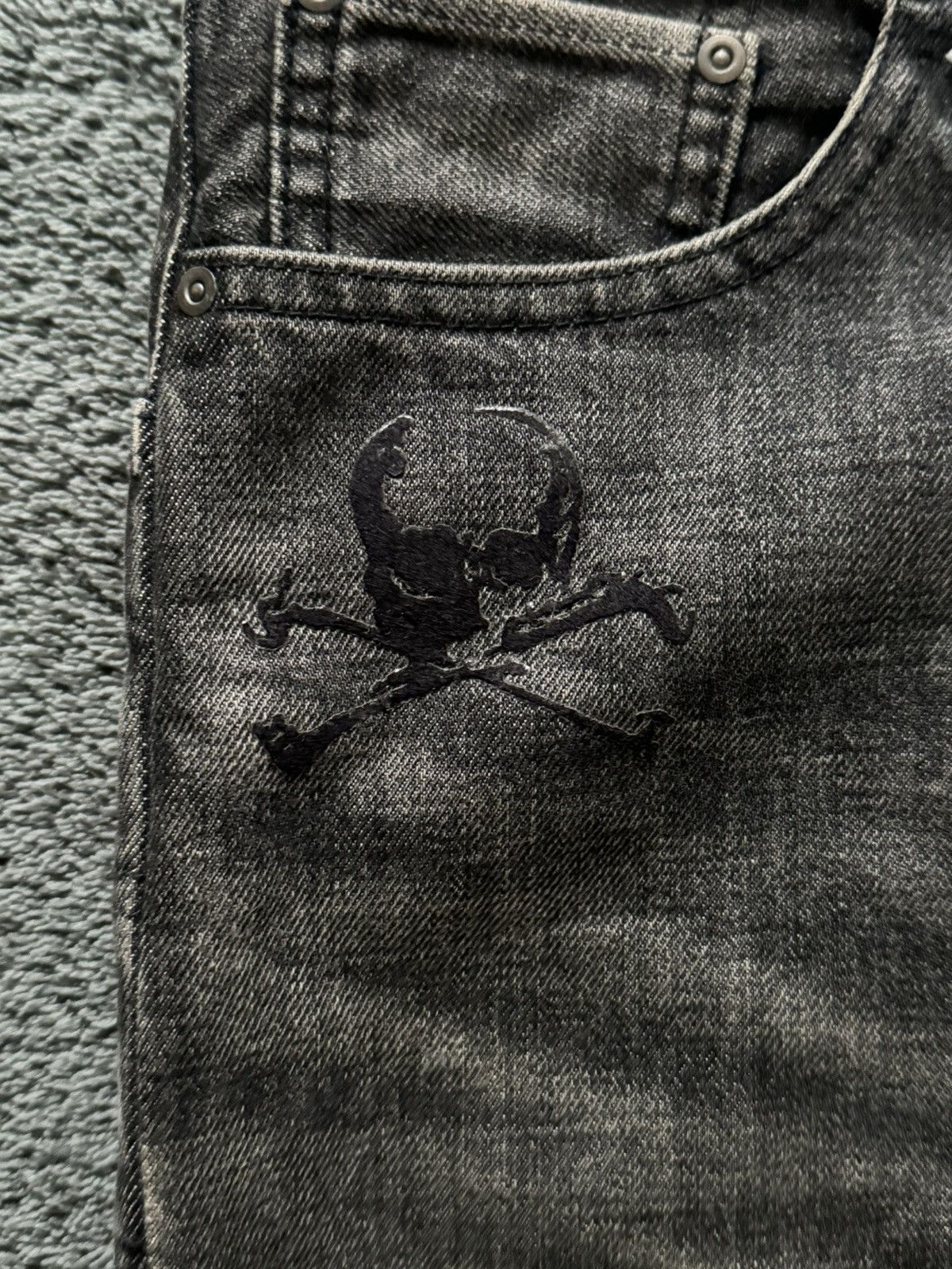 Undercover Undercover aw05 skull jeans Size US 34 / EU 50 - 3 Thumbnail