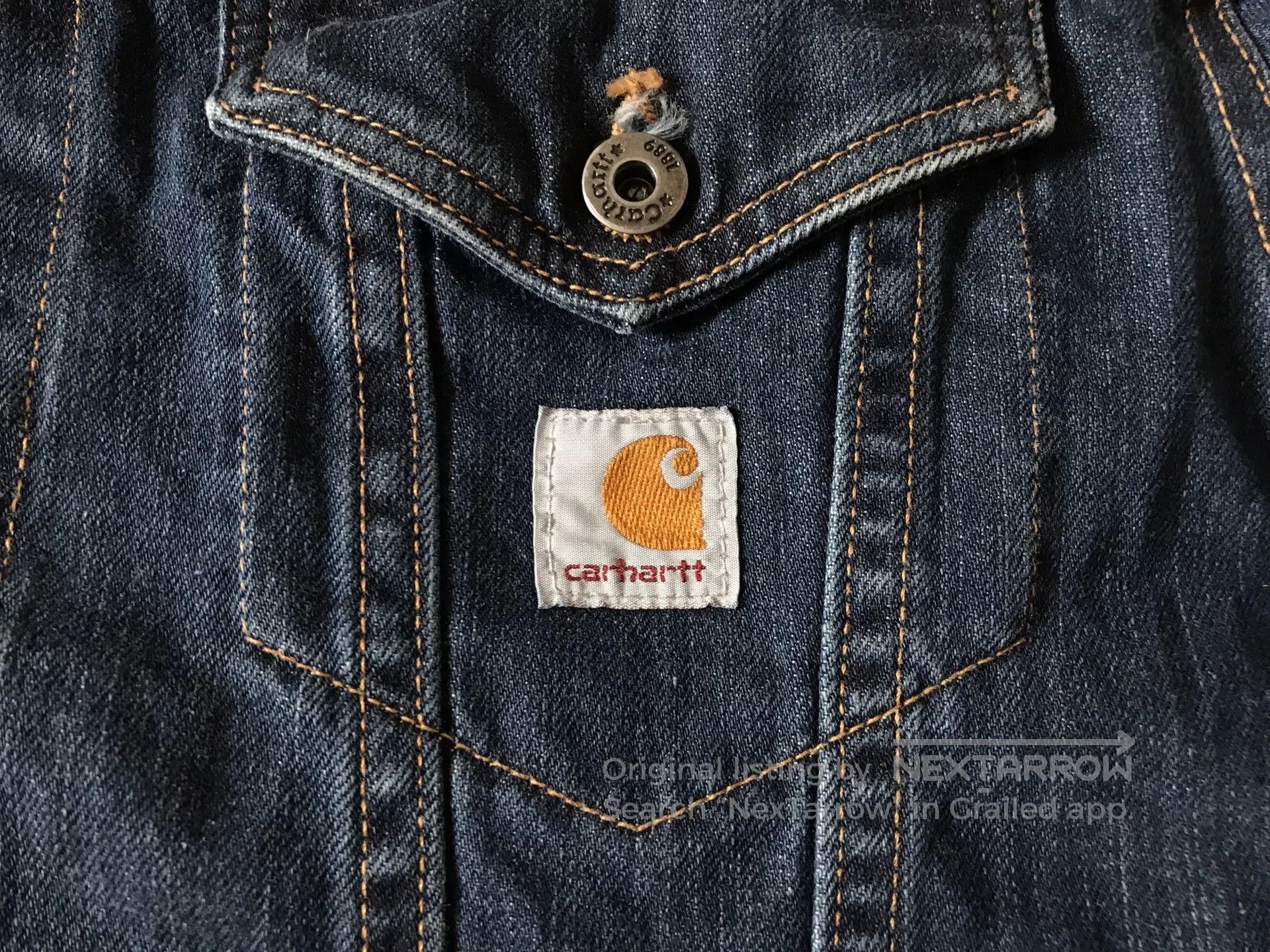 Carhartt Carhartt J291 Washed Denim Jacket. Size US M / EU 48-50 / 2 - 5 Thumbnail