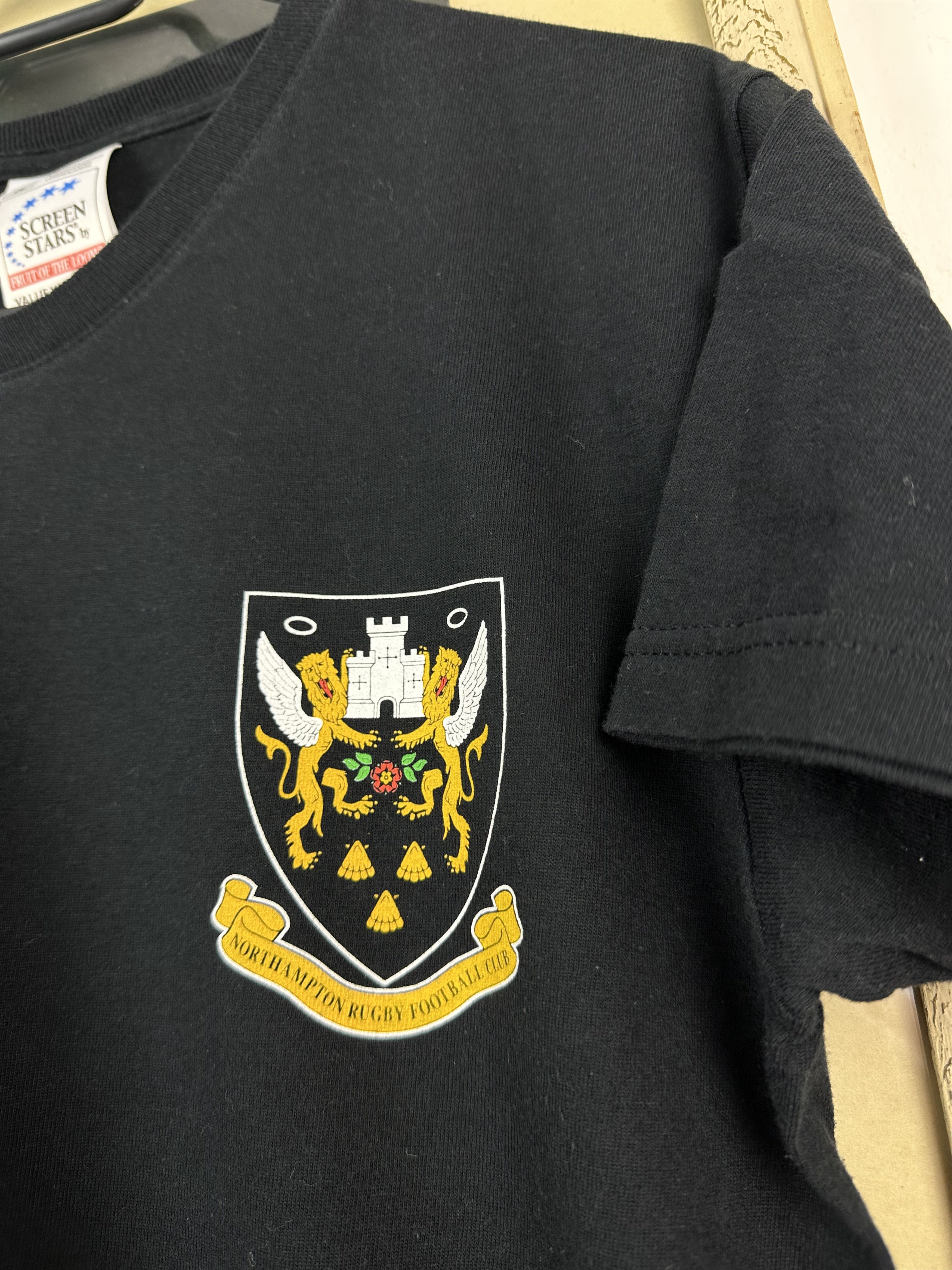 Vintage Northampton Rugby Shirt Vintage Jersey Cup Final Train Size US M / EU 48-50 / 2 - 4 Thumbnail