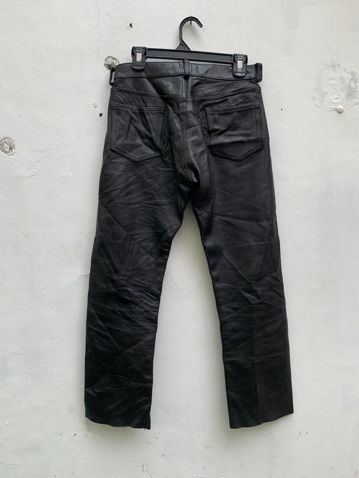 Full Count & Co. Japanese brand Full count leather pants Size US 30 / EU 46 - 6 Thumbnail
