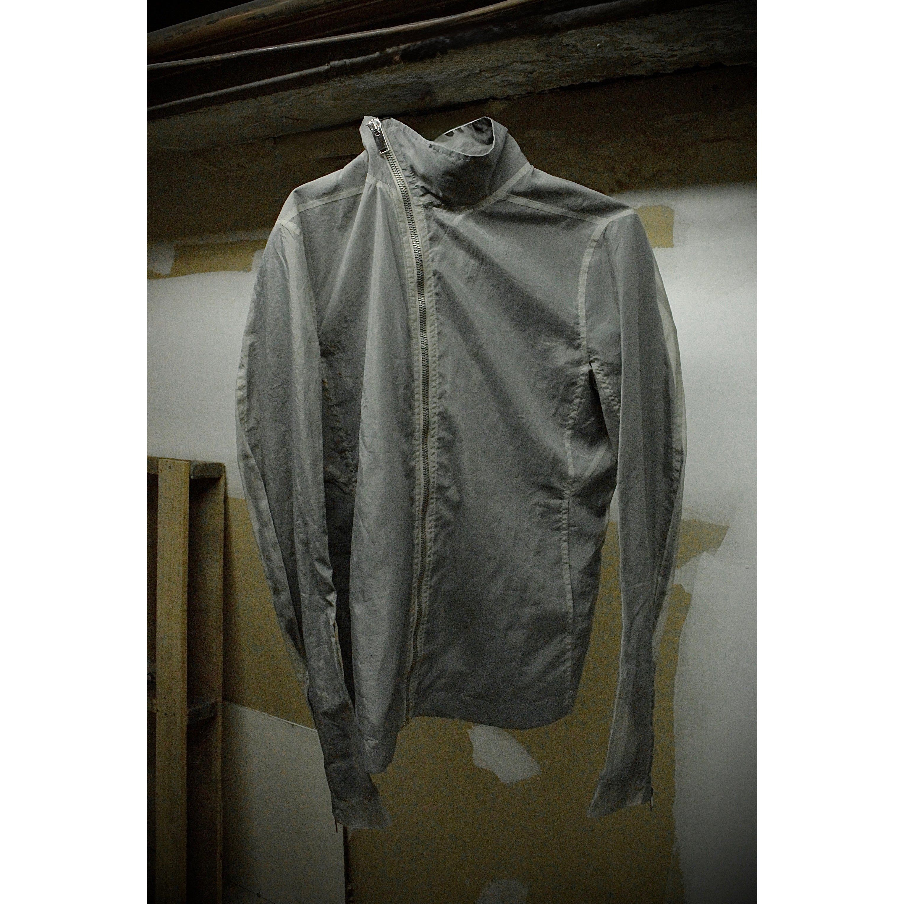 Rick Owens Rick Owens SS13 "ISLAND" PEARL Mollino Poly Zip-Up Jacket Size US M / EU 48-50 / 2 - 8 Thumbnail