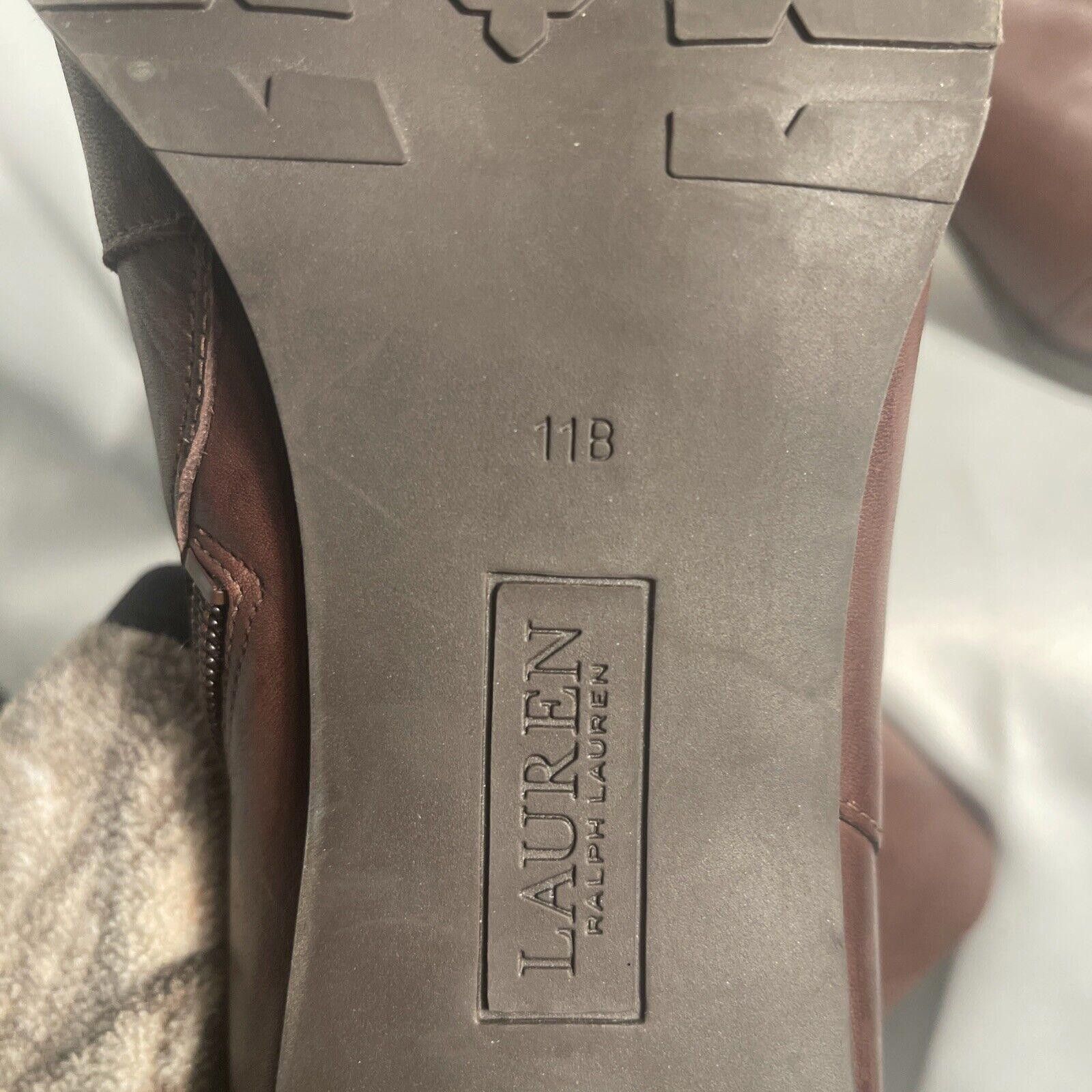 Lauren Ralph Lauren Lauren Ralph Lauren Women's Leather Cabrey Booties Size 11B Size US 11 / IT 41 - 6 Thumbnail