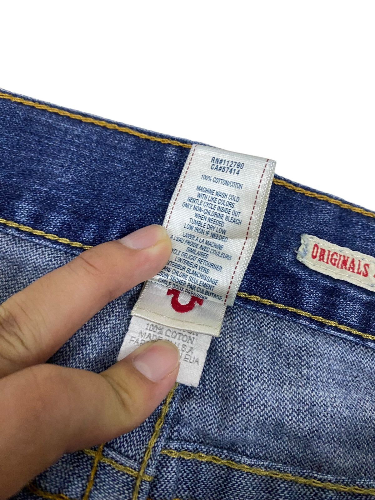 True Religion True Religion Ricky Man Jean Size US 34 / EU 50 - 9 Thumbnail