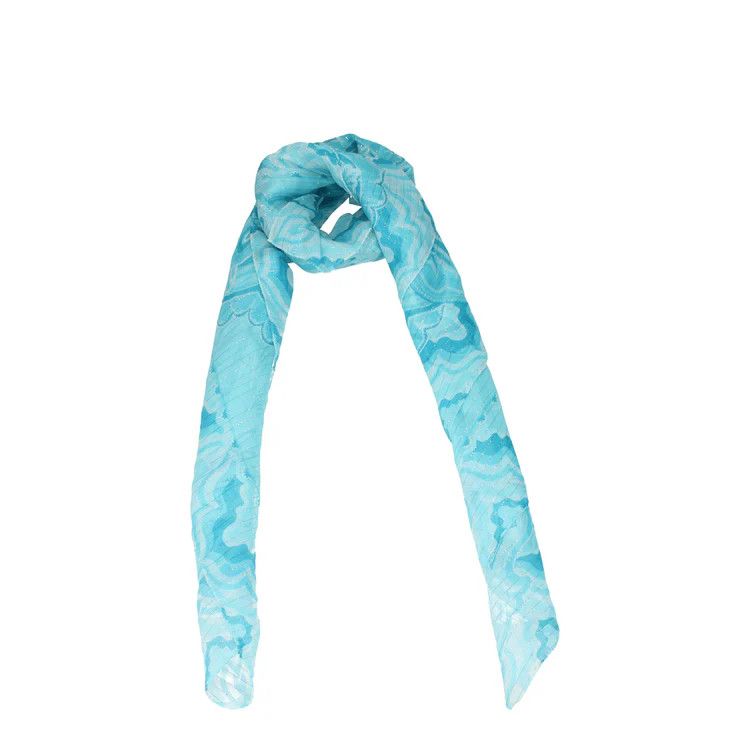 Etro ob1o1e1024 Size: OS / Silk Foulards in Light Blue Size ONE SIZE - 1 Preview
