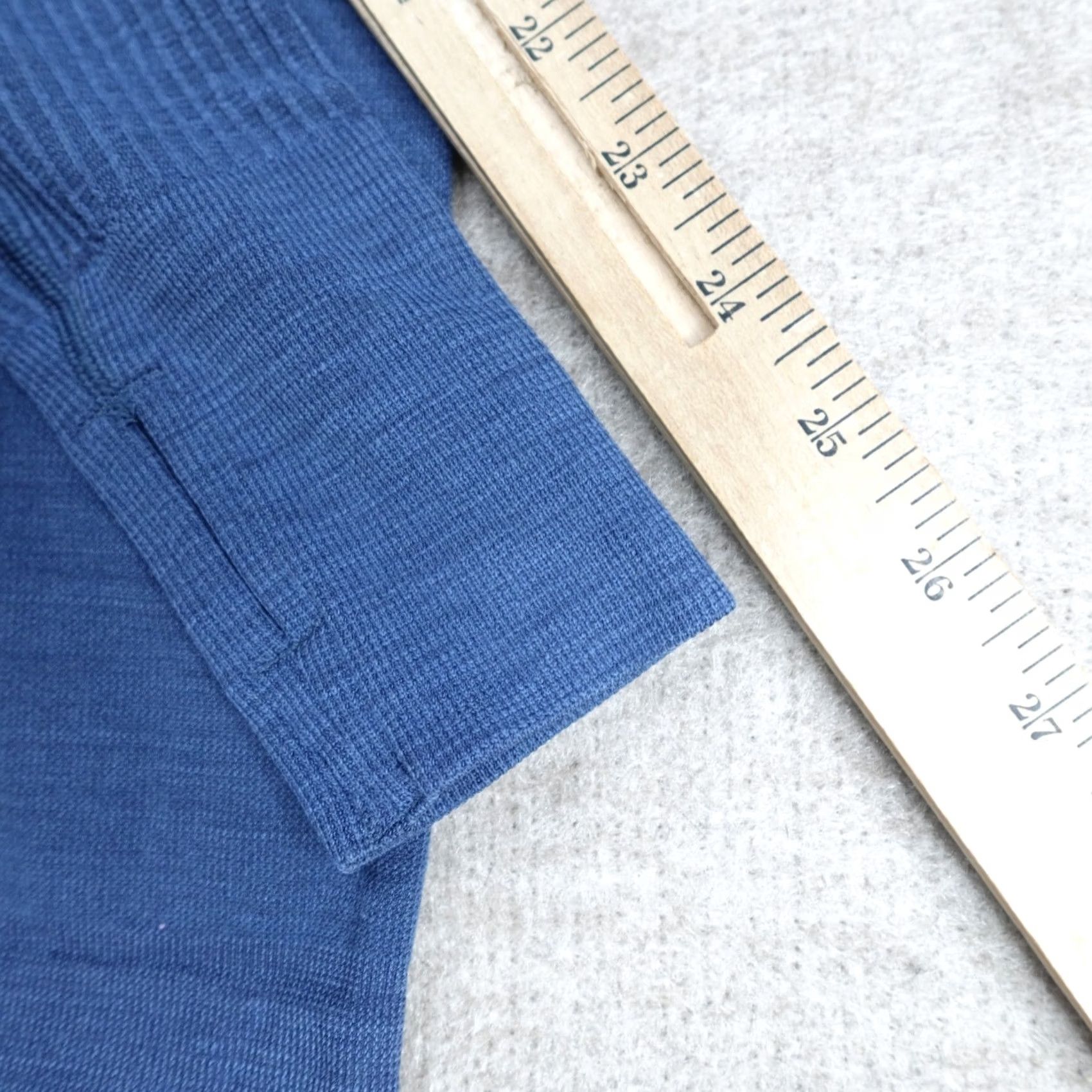 Lululemon Lululemon Slim Fit Sweatshirt Hoodie L Blue Thermal Raglan Men's Regular Large Winter Performance Running & Jogging Size US L / EU 52-54 / 3 - 5 Thumbnail