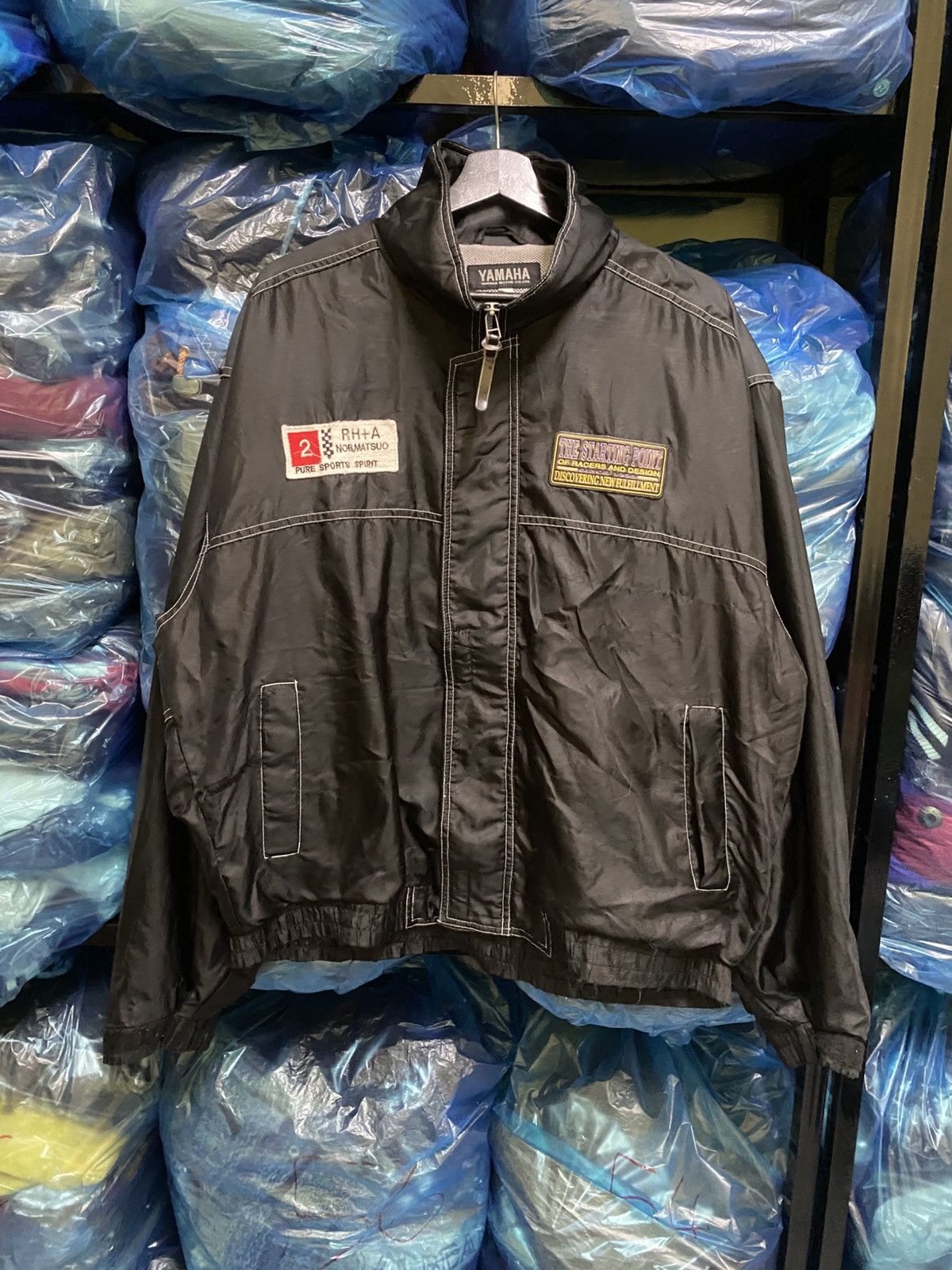 Yamaha VINTAGE 90S YAMAHA WINDBREAKER JACKET MADE IN JAPAN Size US XL / EU 56 / 4 - 1 Thumbnail