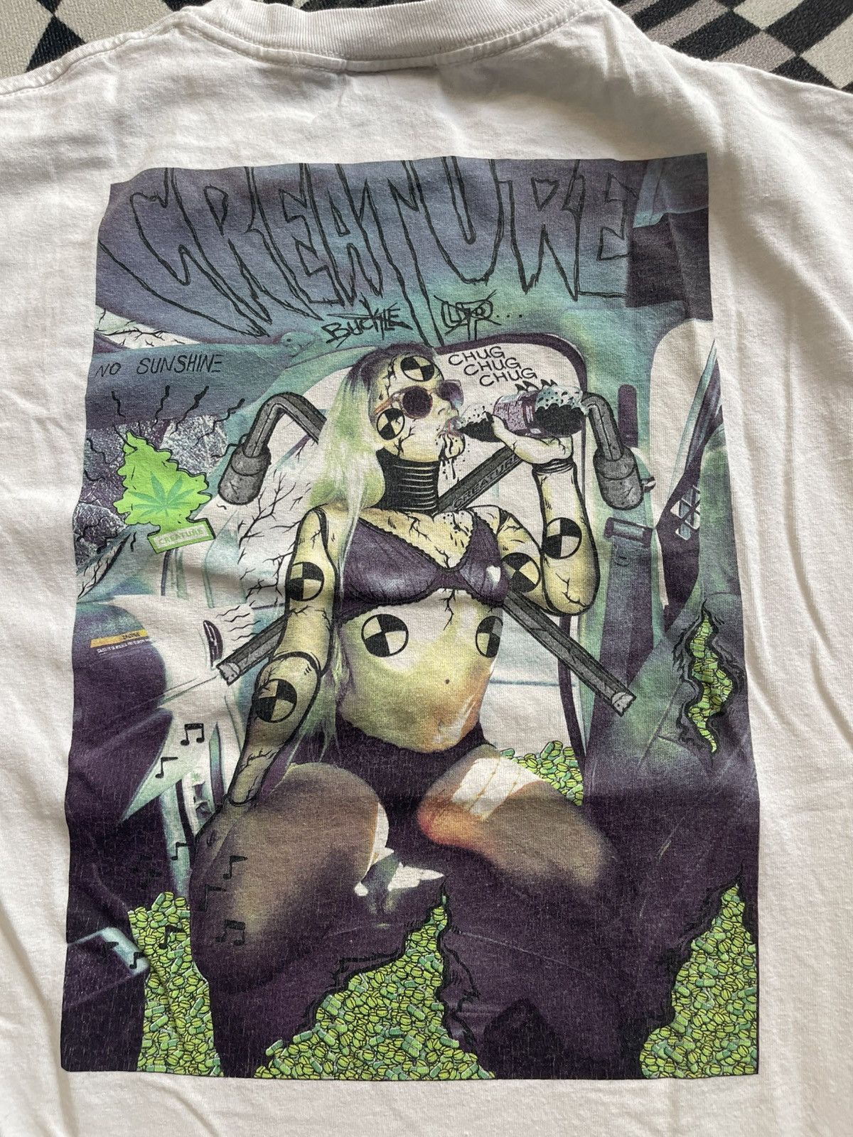 Creature Skateboards Creature Skateboards "Babe" Crash Test T-Shirt White Size M Size US M / EU 48-50 / 2 - 3 Thumbnail
