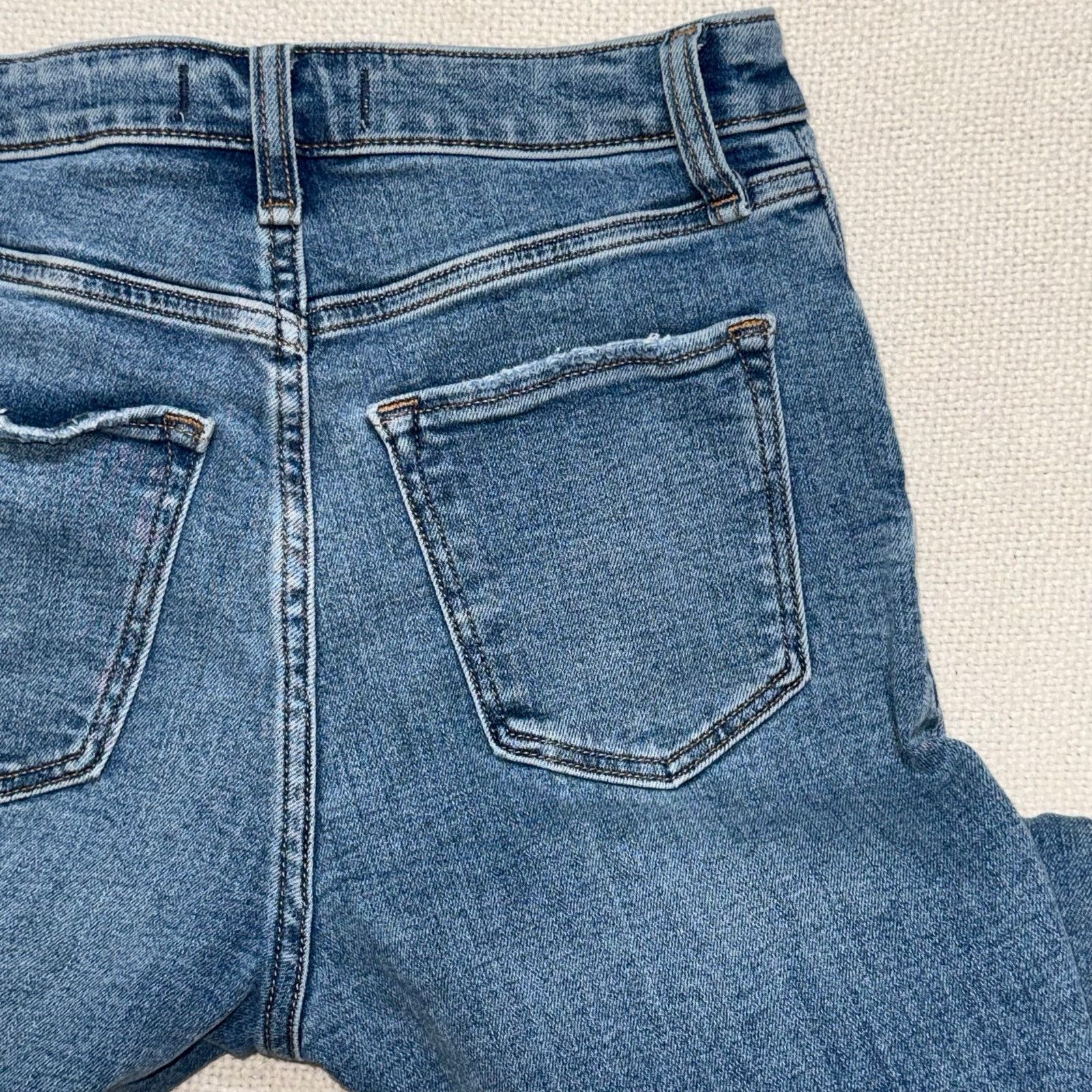 Abercrombie & Fitch A&F The Super Skinny Ankle High Rise Jeans | Sz 26s Size 26" / US 2 / IT 38 - 5 Thumbnail