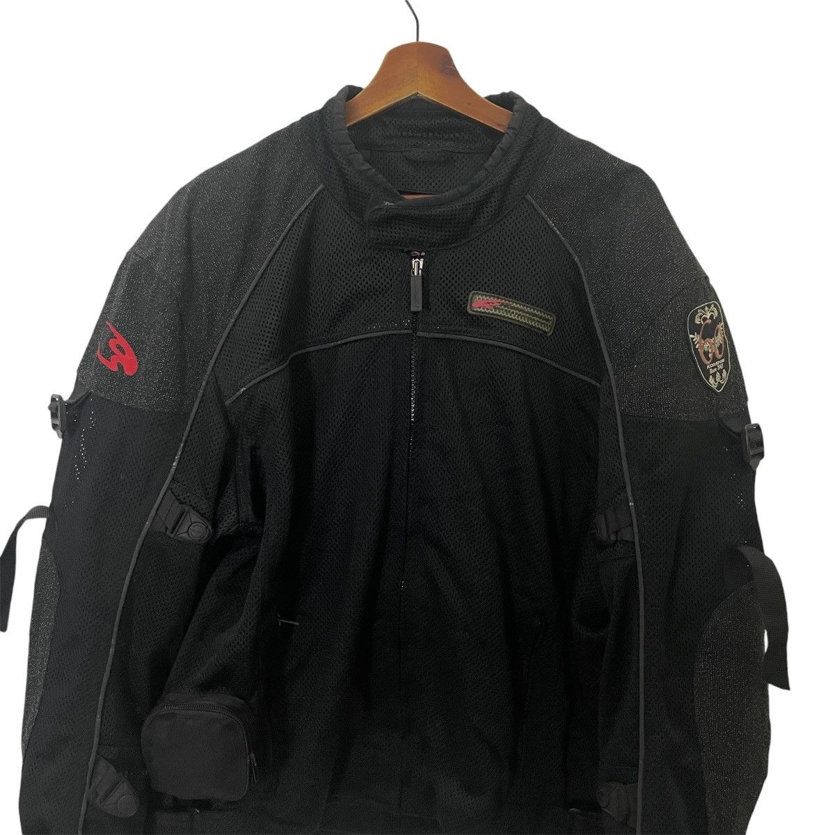 Japanese Brand Vintage Komine Motorcycle Equipment Racing Jacket Size US XL / EU 56 / 4 - 4 Thumbnail