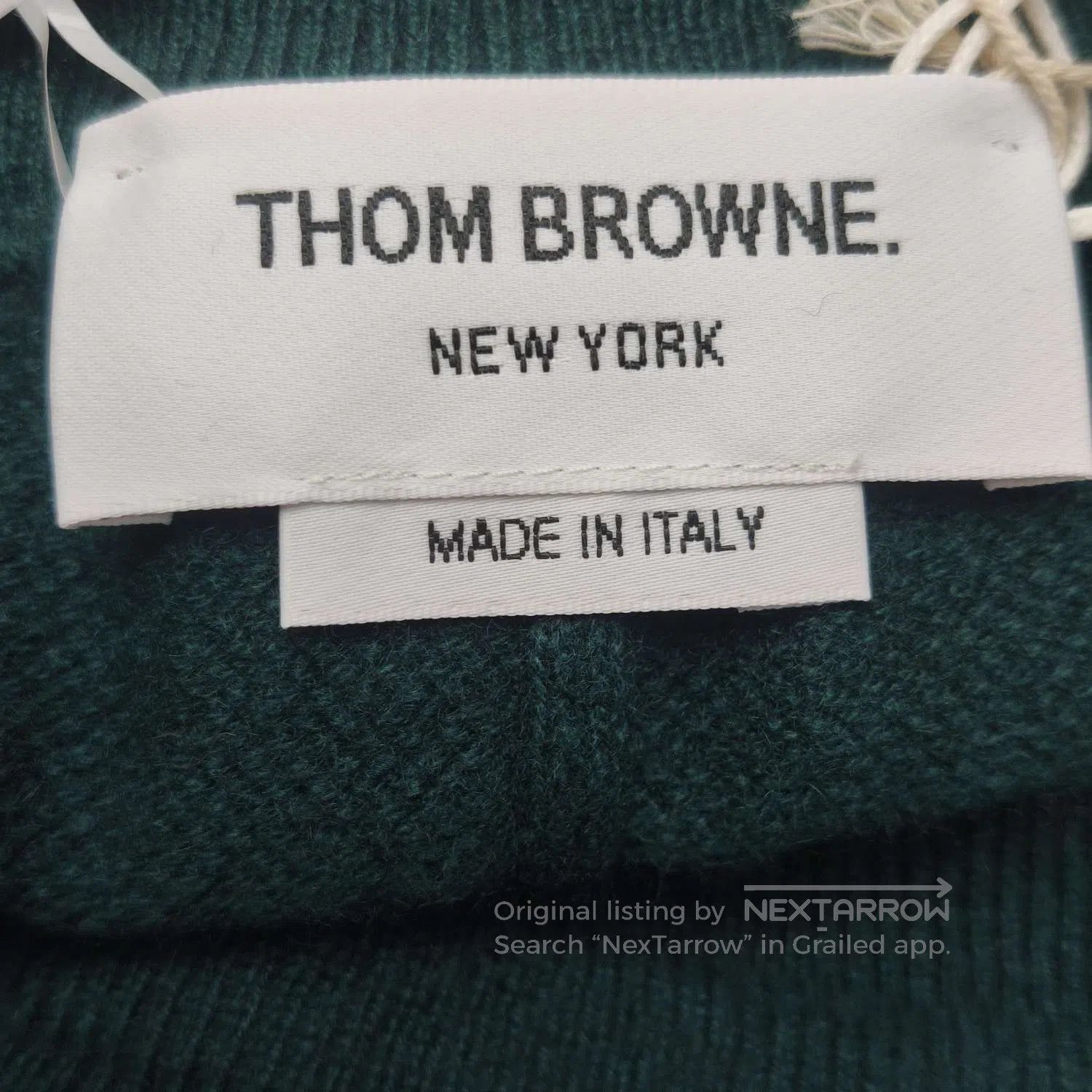 Thom Browne Thom Browne Cashmere Contrast Stripe XXL Pants. Size US 40 / EU 56 - 4 Thumbnail