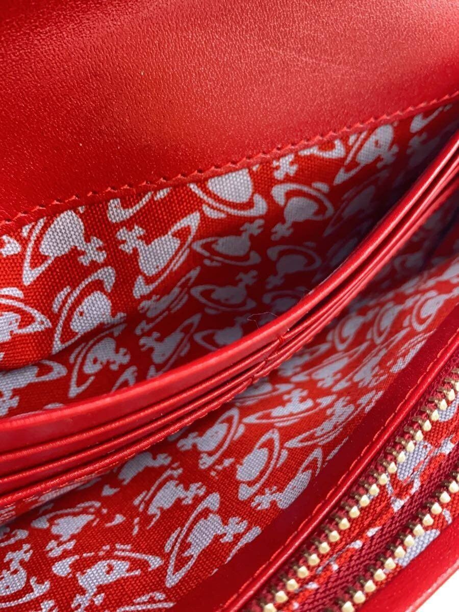 Vivienne Westwood Vivienne Westwood Orb Long Wallet Red Size ONE SIZE - 6 Thumbnail