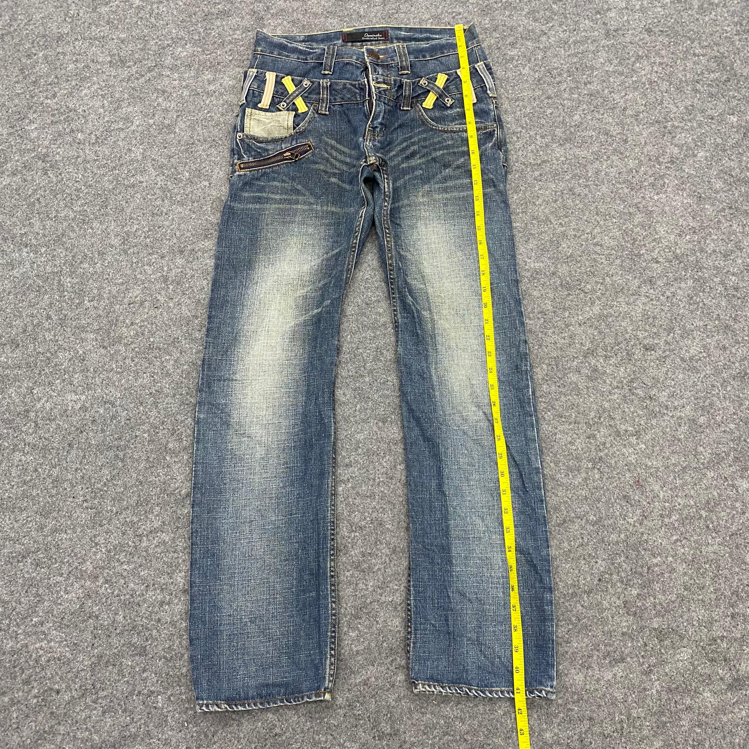 Le Grande Bleu (L.G.B.) 💥Best Offer💥Vintage Dominate Double Waist Denim Size US 30 / EU 46 - 2 Thumbnail