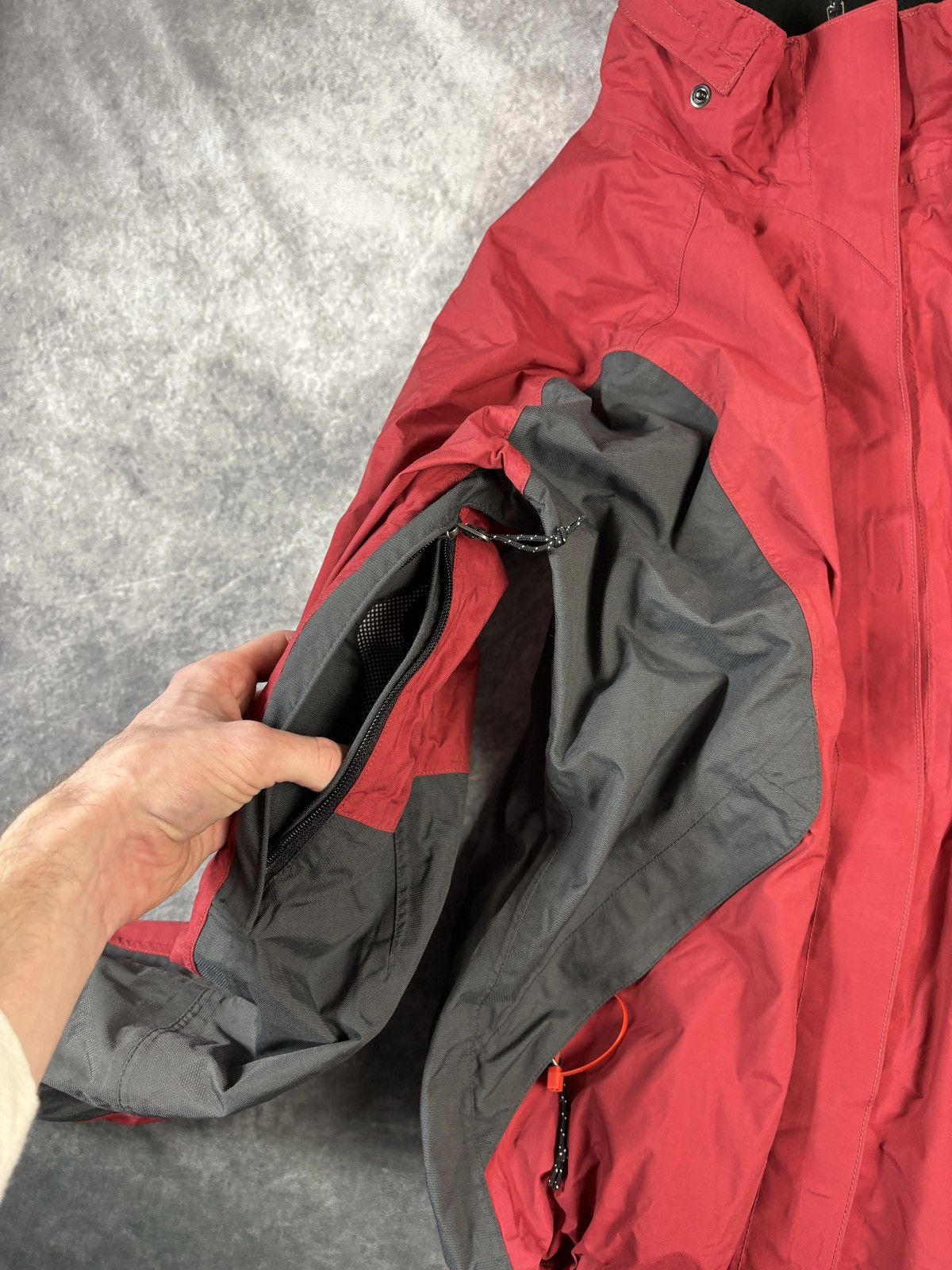 Mountain Hardwear × Vintage Vintage Mountain Hardwear Shell Jacket Nylon Gorpcore Rain Size US M / EU 48-50 / 2 - 10 Thumbnail