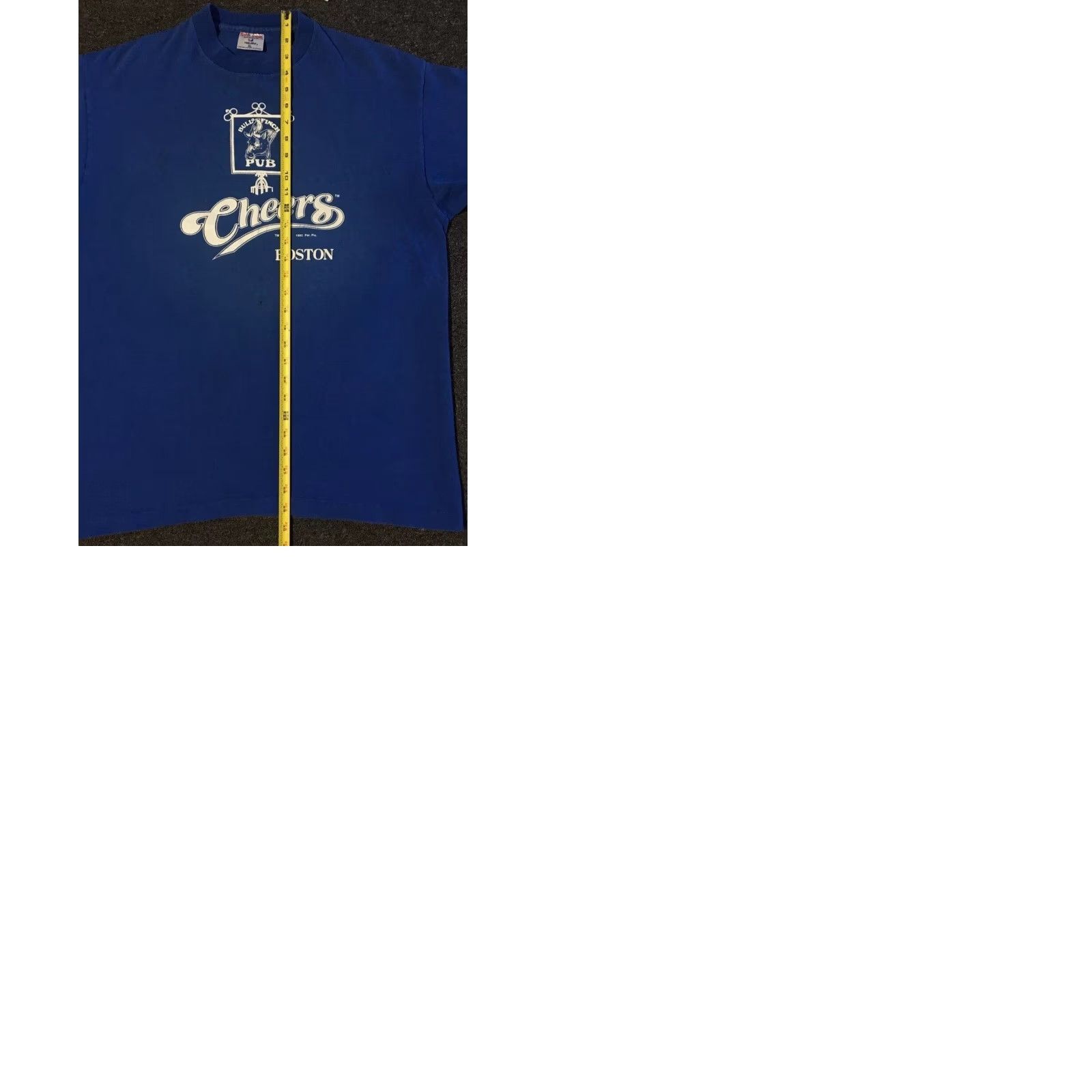 Vintage Vtg 90s Cheers TV Show Faded Promo Shirt XL Bar TV Show Sitcom Boston Grunge 80s Size US XL / EU 56 / 4 - 10 Thumbnail