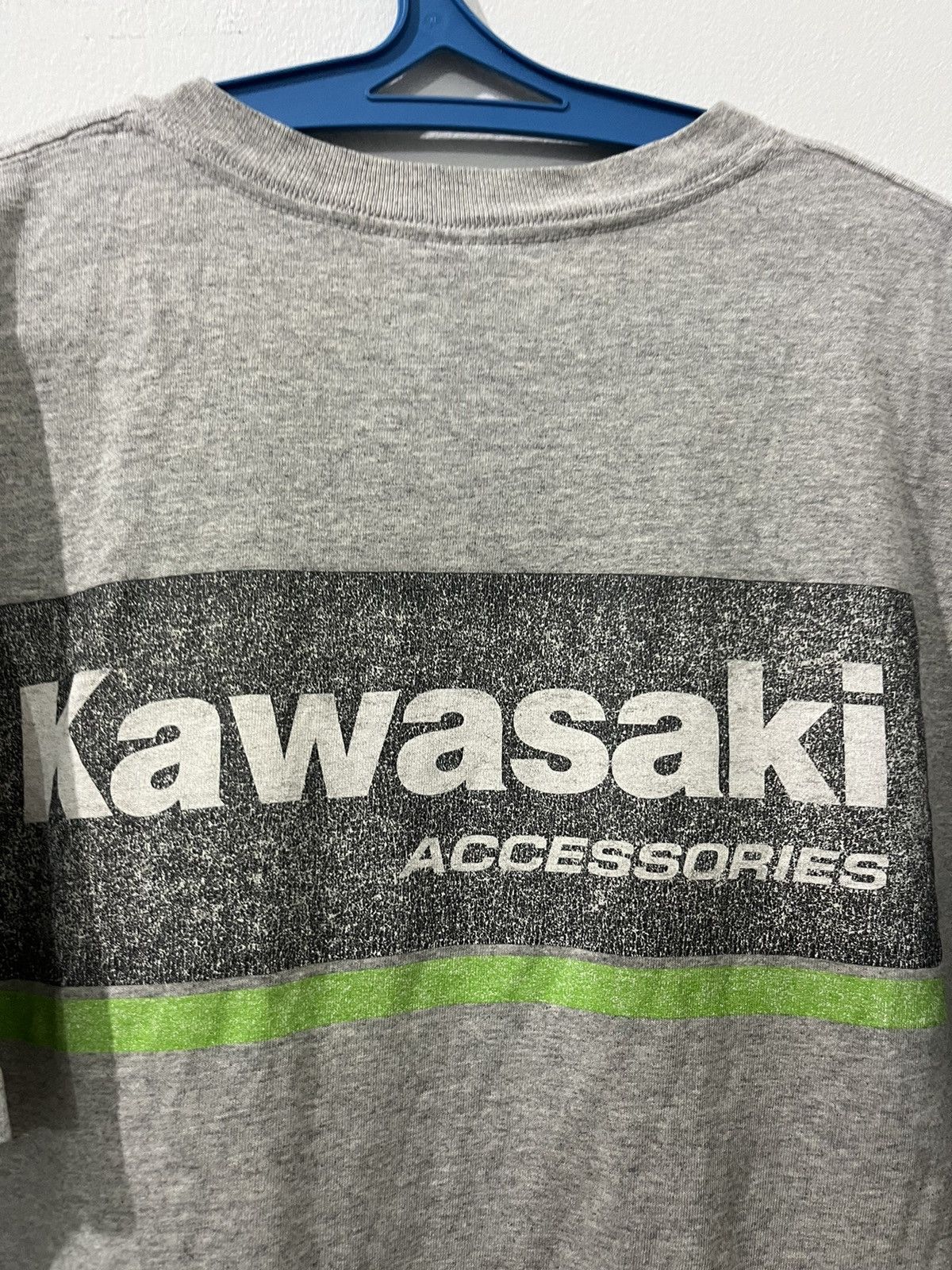 Vintage Vintage 90s KAWASAKI Accesories Big Logo Motorsports Japan Size US L / EU 52-54 / 3 - 7 Thumbnail