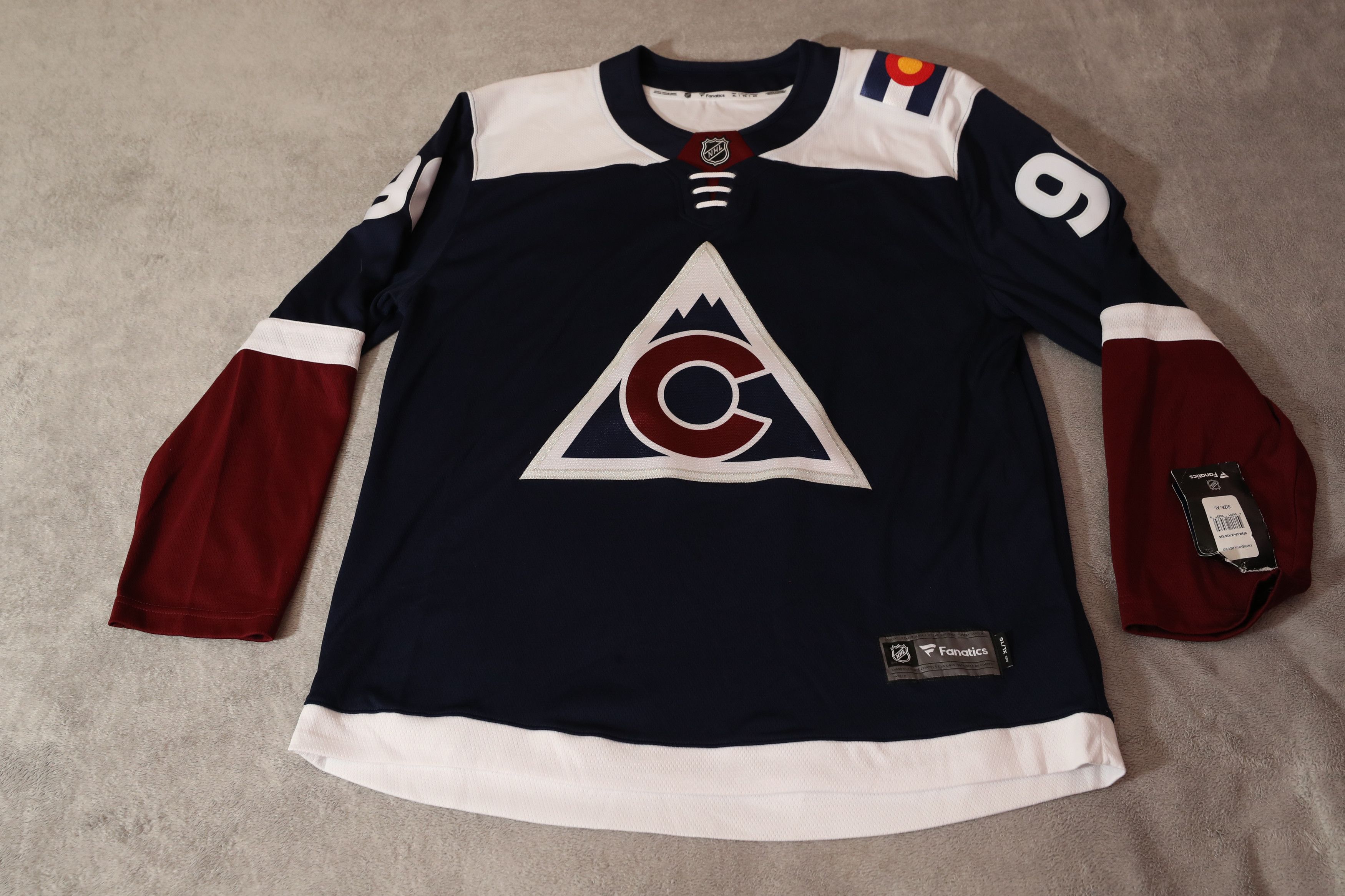 Avalanche Fanatics Colorado Avalanche Rantanen Signed Jersey (XL) Size US XL / EU 56 / 4 - 3 Thumbnail