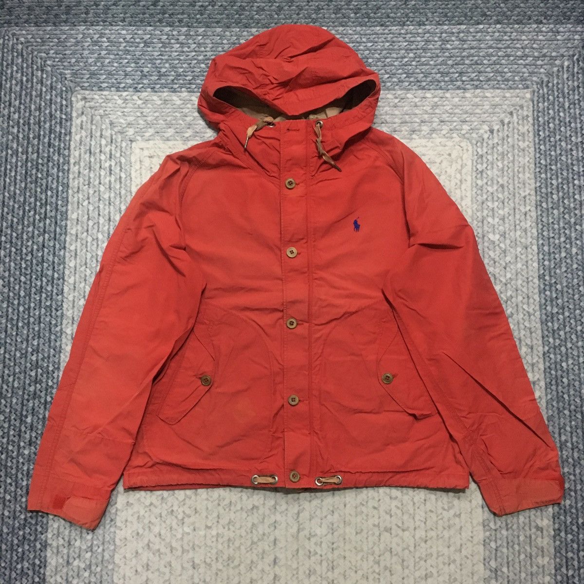 Polo Ralph Lauren × RRL Ralph Lauren × Vintage Faded & Distress 90s Ralph Lauren Small Pony Utility Parkas Size US XXL / EU 58 / 5 - 1 Thumbnail