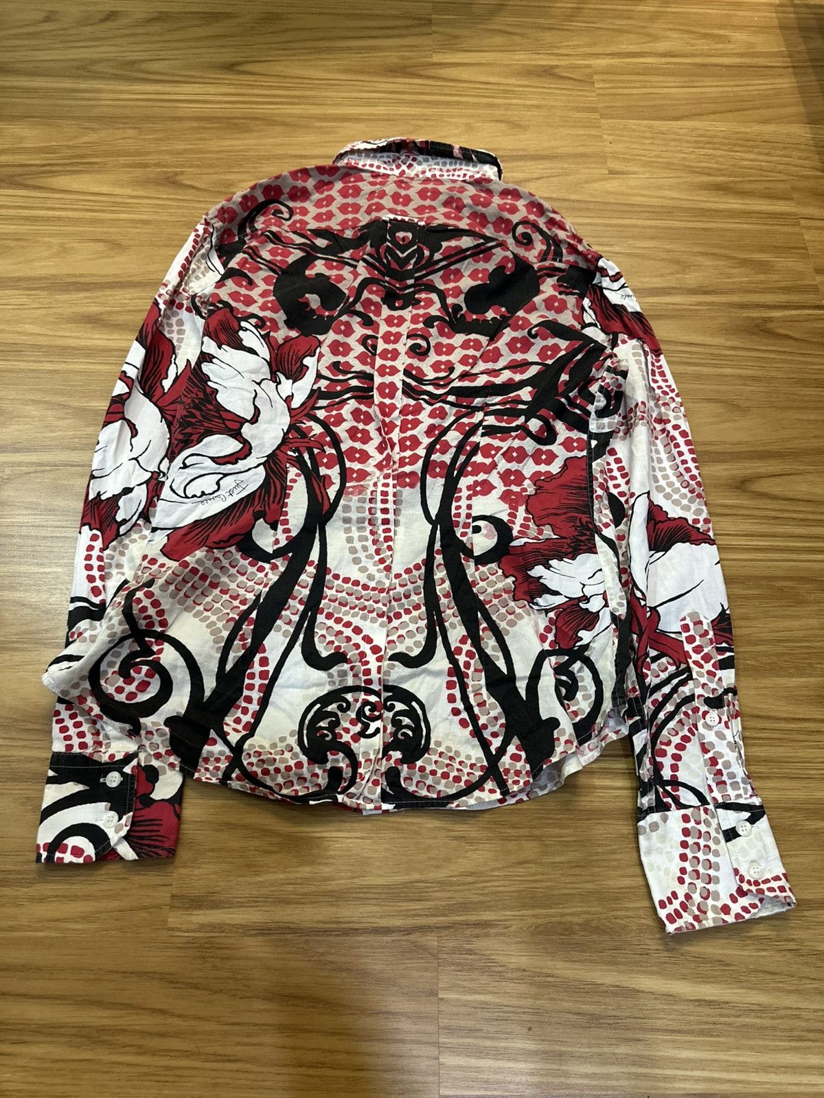 Just Cavalli Just Cavalli By Roberto Cavalli Printed Button Up Shirt Size US S / EU 44-46 / 1 - 10 Thumbnail
