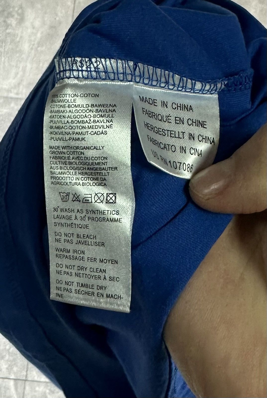 Paul Smith Paul Smith Luxury Blue Small Logo t-Shirt Size US M / EU 48-50 / 2 - 6 Thumbnail