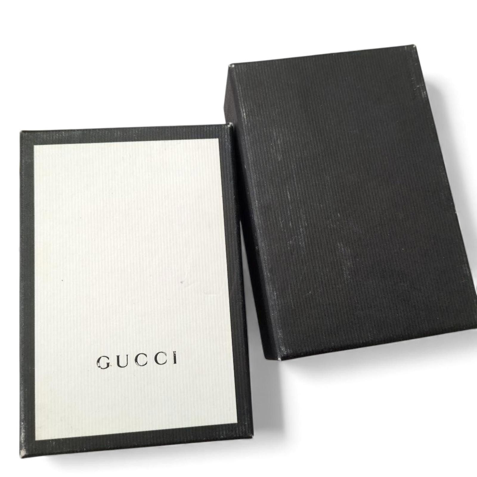 Gucci Gucci - Brown Leather Wallet Bow Detail Size ONE SIZE - 3 Thumbnail