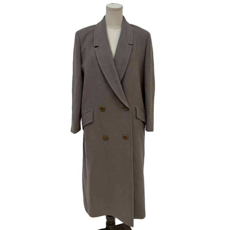 Dior Christian Dior Wool Double Breasted Coat Size L Size L / US 10 / IT 46 - 1 Thumbnail