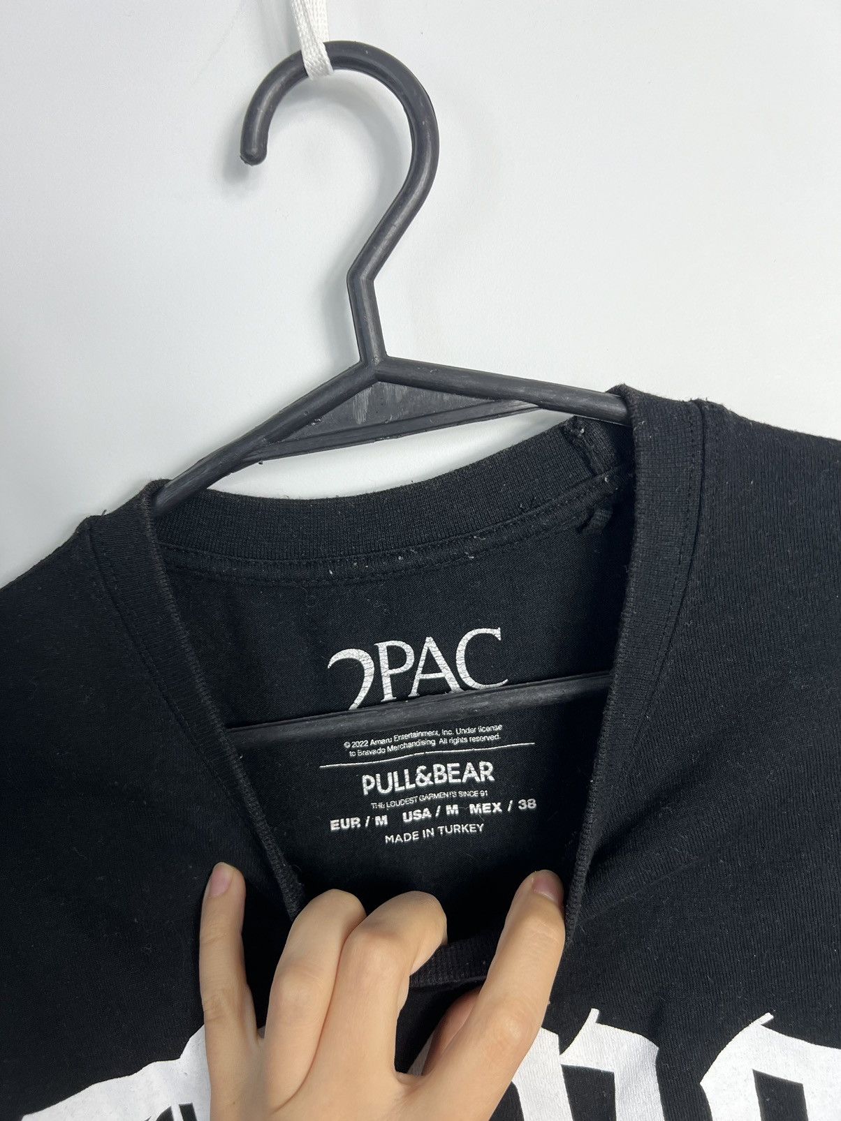 Vintage Tshirt 2PAC rap big logo Size US M / EU 48-50 / 2 - 3 Thumbnail