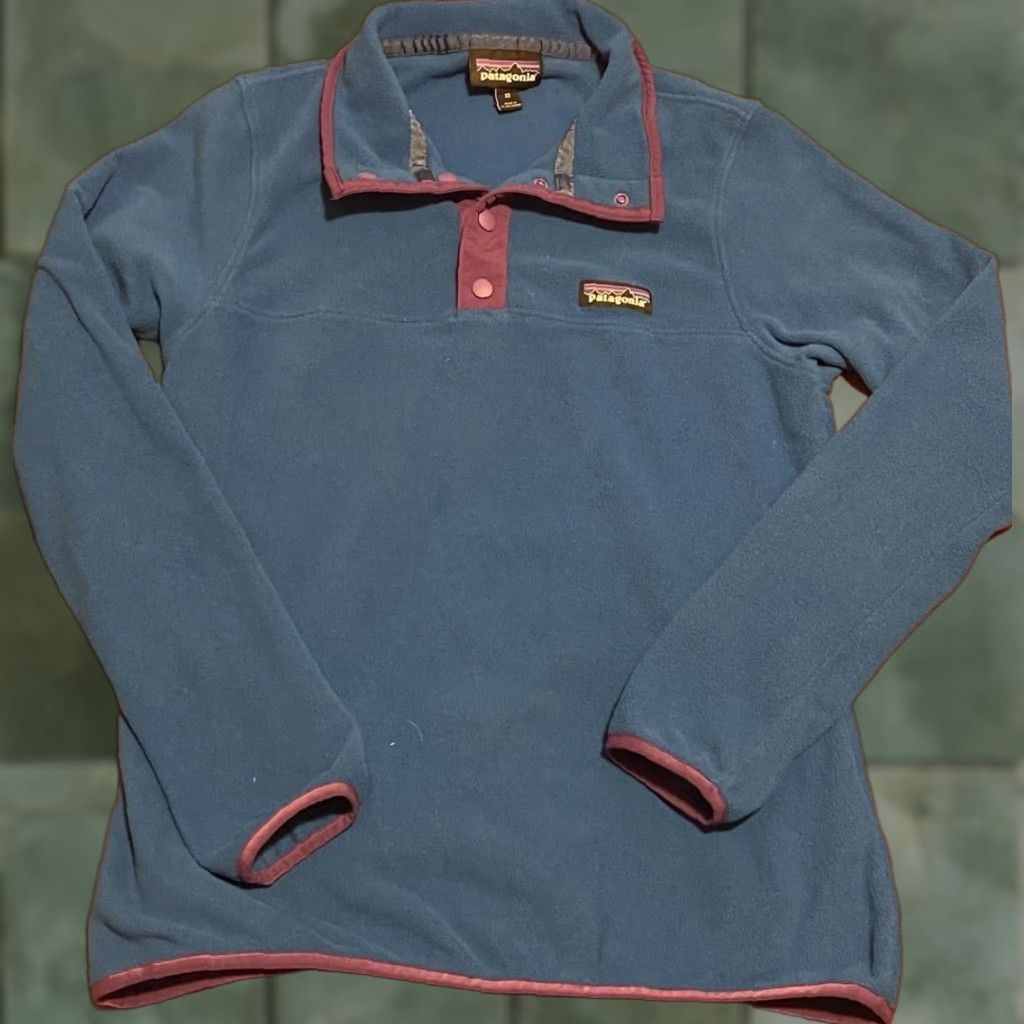 Patagonia Patagonia Pullover Snap T Womens XS Blue Regular Outdoor 26020 Logo Hiking Activewear Vintage? No Size XS / US 0-2 / IT 36-38 - 1 Thumbnail