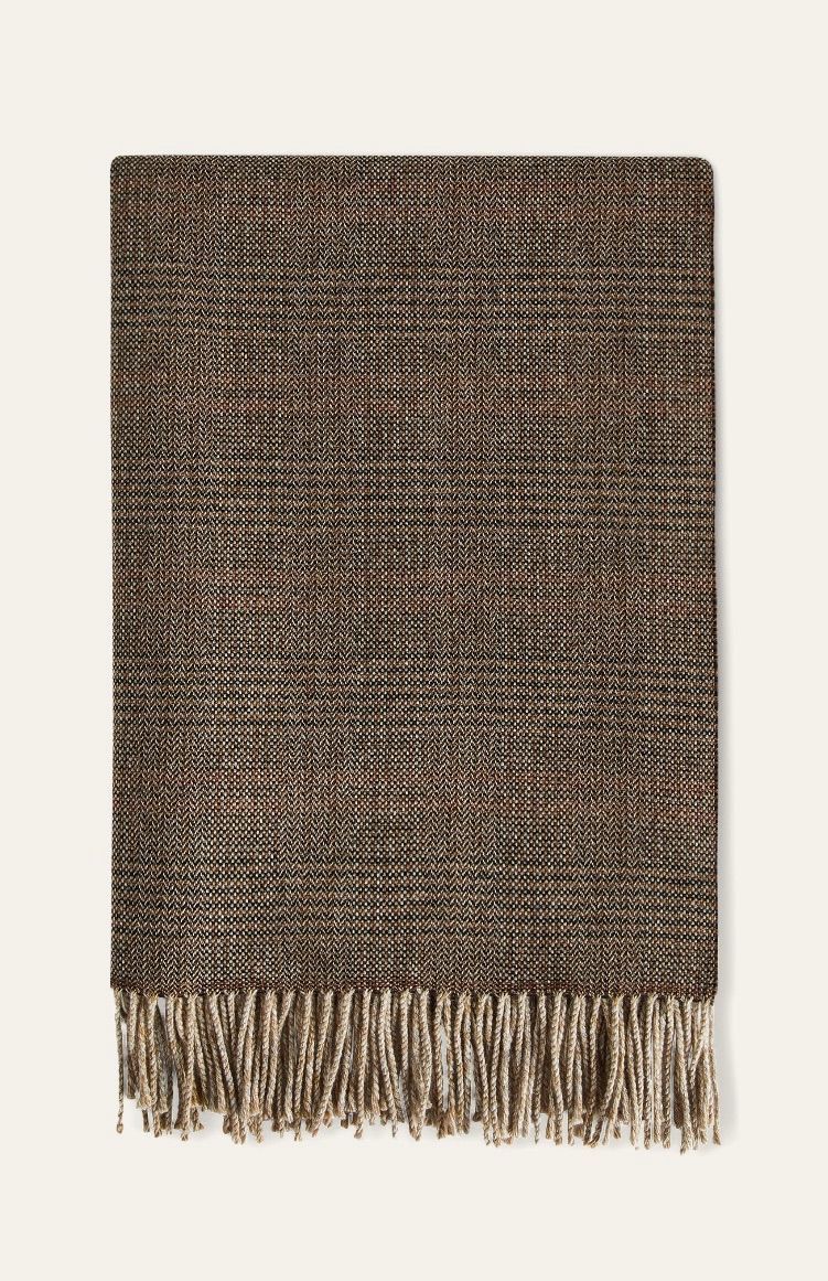 Loro Piana o1srvl11e0325 FAN4016 Size: OS / Sciarpa Scarf in Brown Size ONE SIZE - 1 Preview