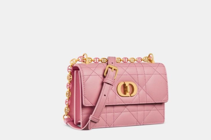 Dior o1w1db11224 Size: OS / Miss Caro Mini Bag in Melocoton Pink Size ONE SIZE - 1 Thumbnail