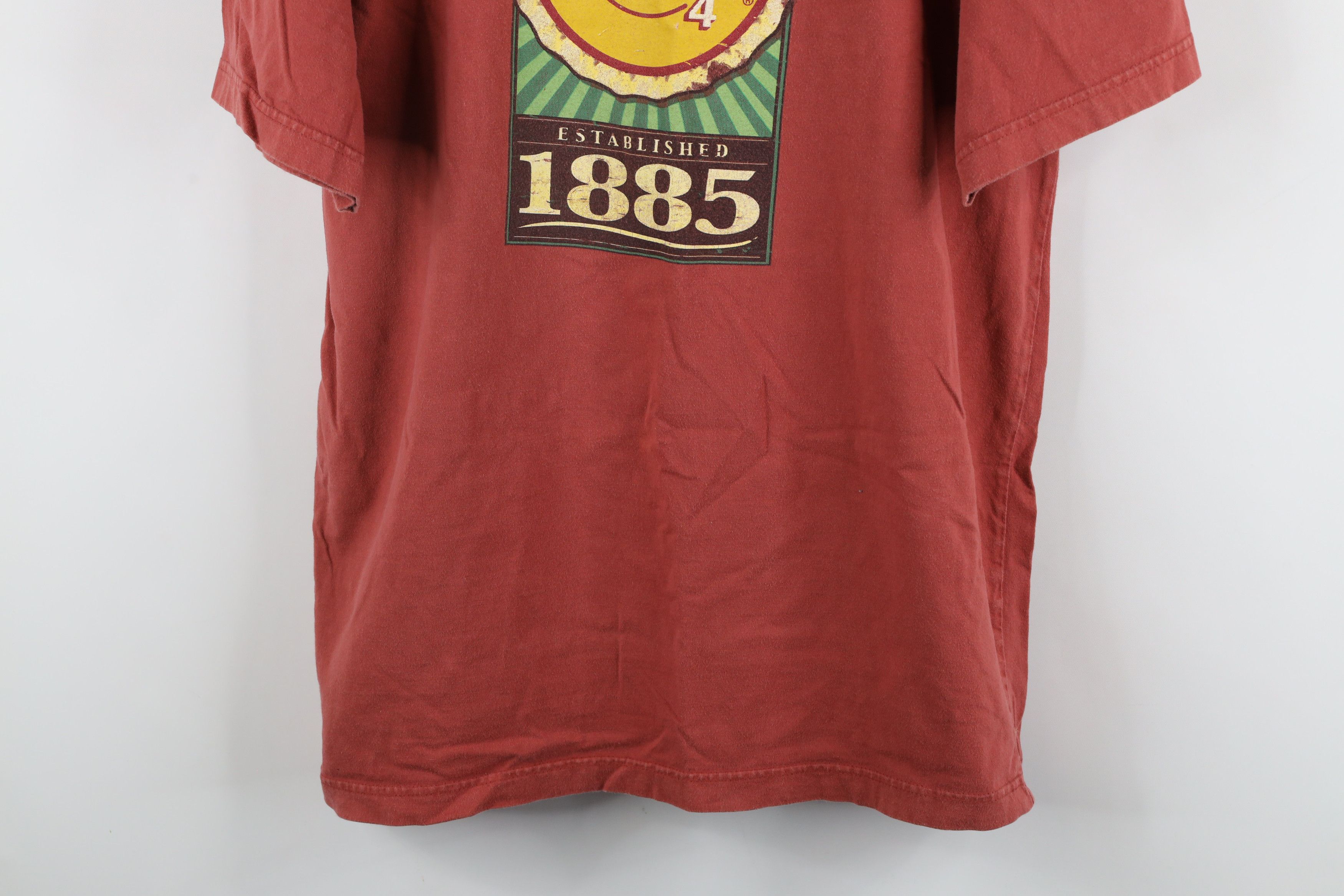 Vintage Vintage 90s Spell Out Pigment Dye Dr Pepper Soda Pop T-Shirt Size US L / EU 52-54 / 3 - 3 Thumbnail