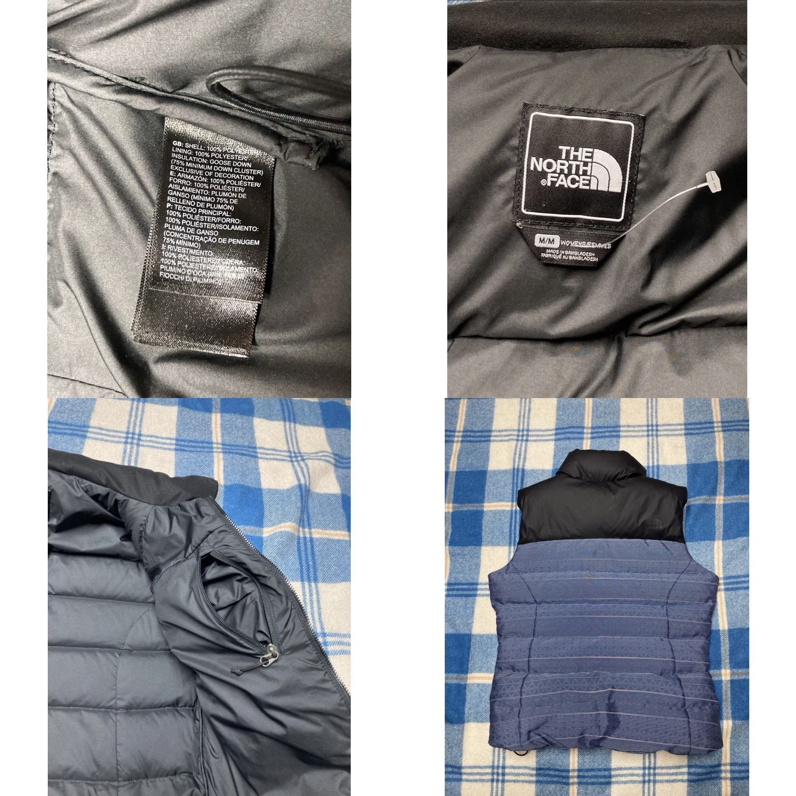 The North Face The North Face Vest Womens M 700 Goose Down Puffer Jacket Winter Blue EUC Designer 3M Design Vest(Plus) Womens Size M / US 6-8 / IT 42-44 - 8 Thumbnail